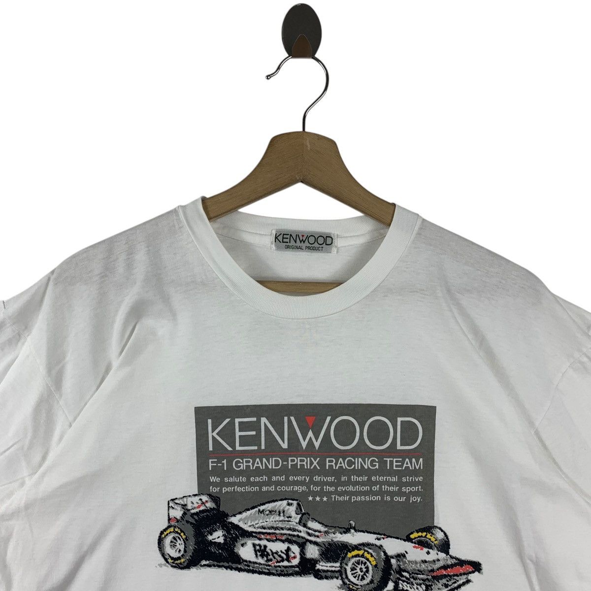 Vintage Vintage KENWOOD official partner mclaren Mercedes team tee Size US L / EU 52-54 / 3 - 2 Thumbnail