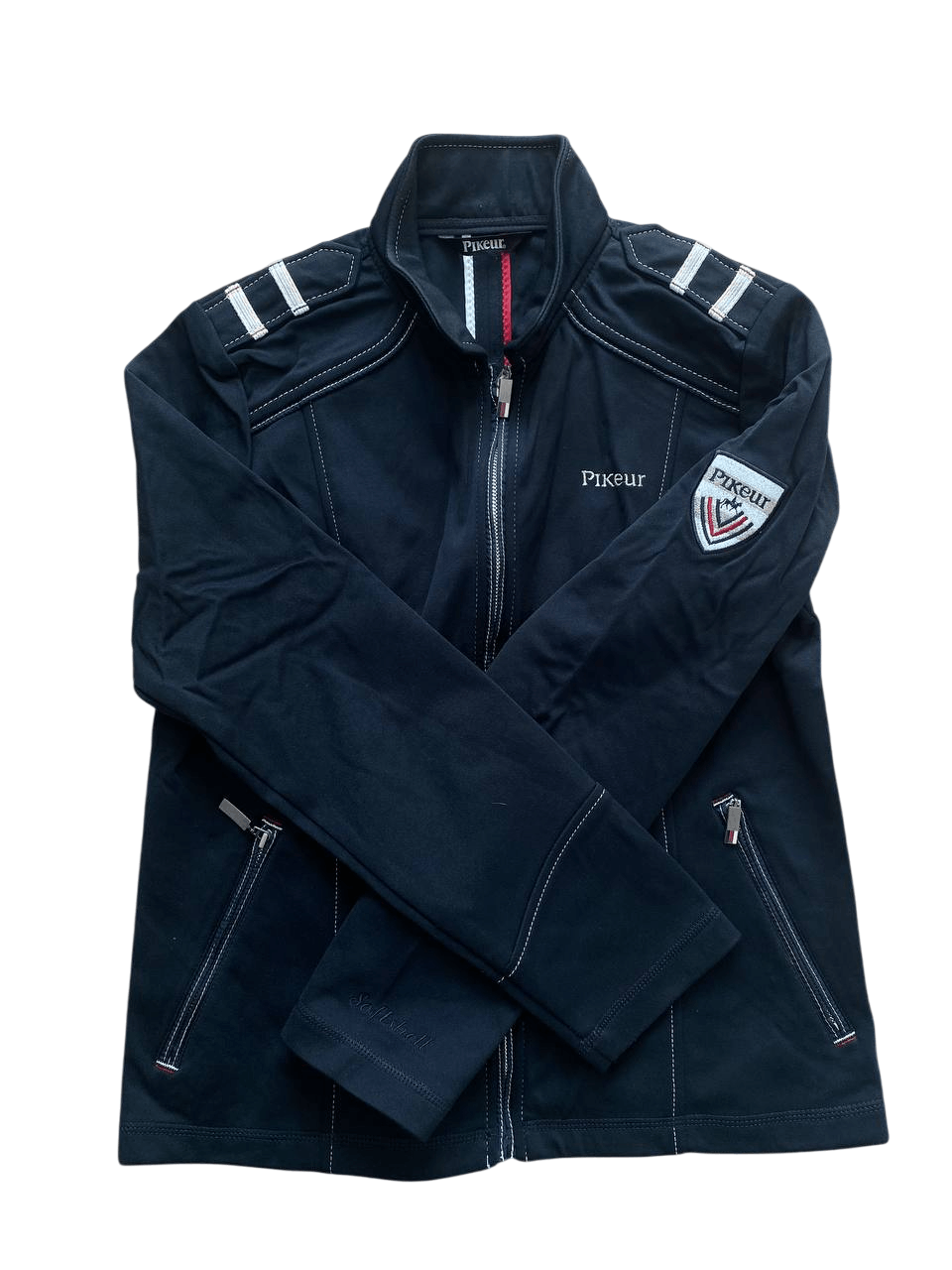 Other Pikeur Equestrian Softshell Zip Jacket Navy XS–S Size S / US 4 / IT 40 - 1 Thumbnail