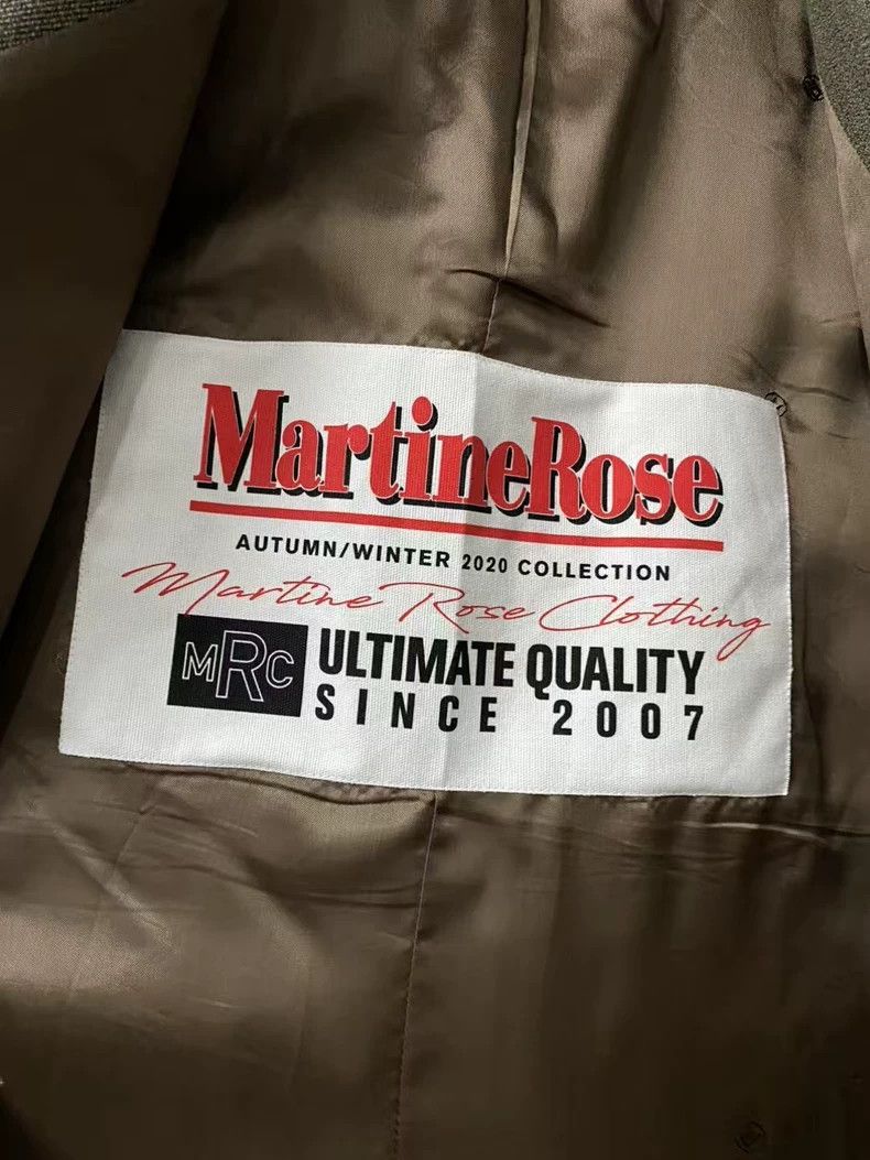 Martine Rose Martine Rose Slanted placket pleated suit jacket Size 42S - 5 Thumbnail
