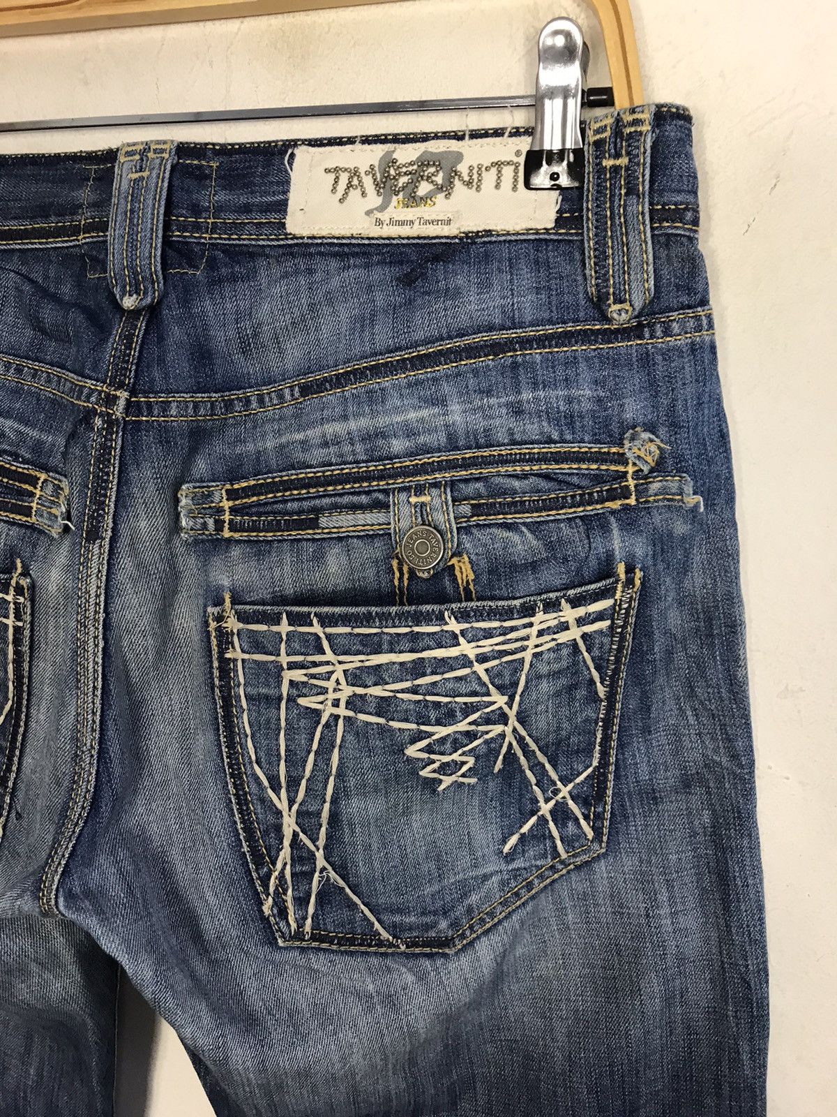 Jimmy Taverniti Taverniti Jeans By Jimny Taverniti Indigo Denim Jean Size US 32 / EU 48 - 8 Thumbnail