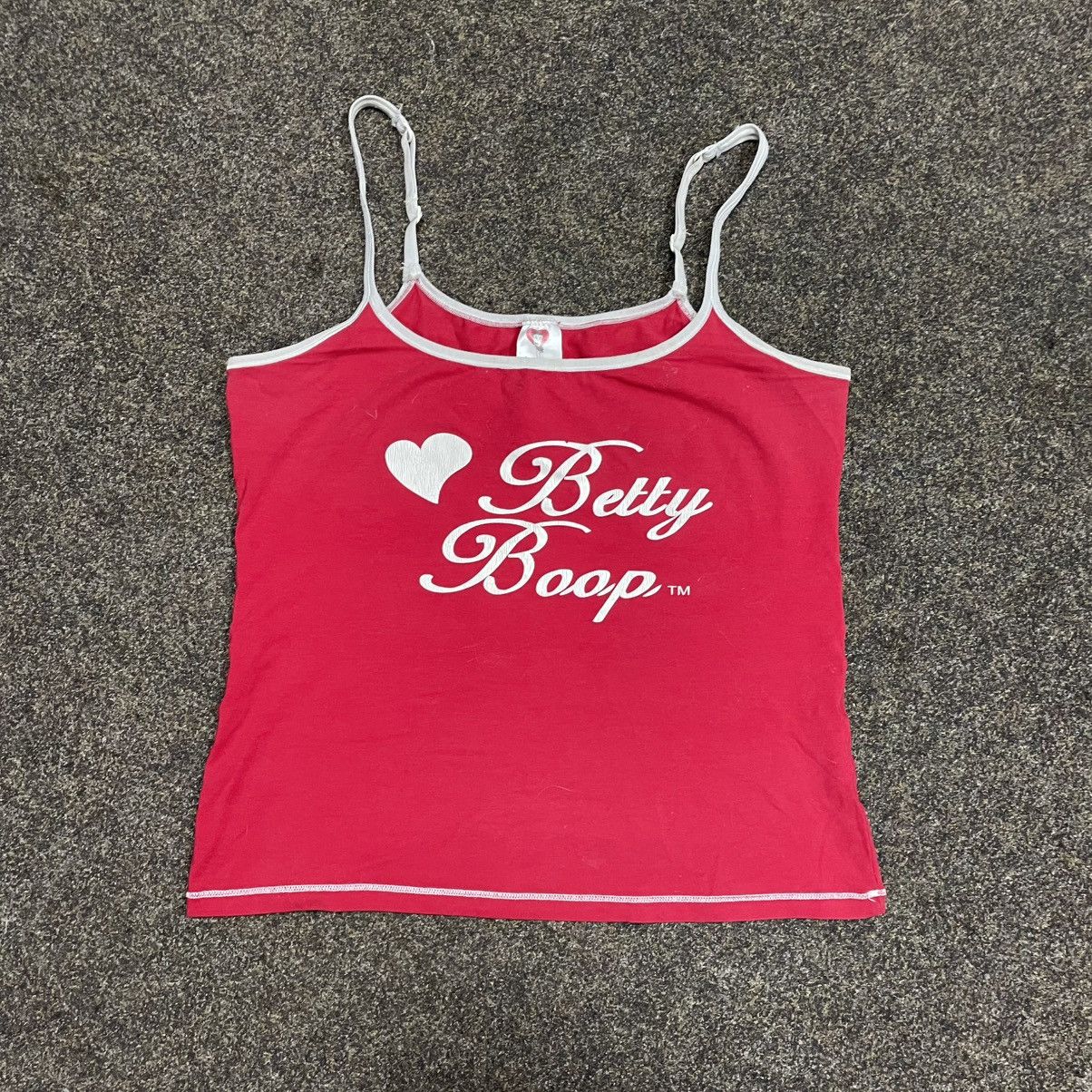 Vintage Vintage Y2K Betty Boop Crop Tank Top Cartoon Graphic Skate M Size M / US 6-8 / IT 42-44 - 1 Thumbnail