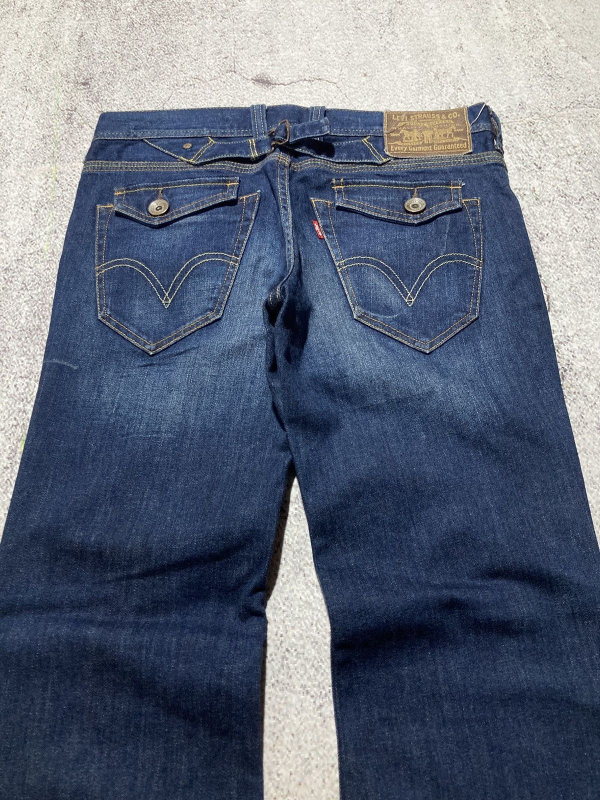 Levi's Vintage Clothing Vintage Levis Buckleback Bootcut Clawmark Flared Jeans Pants Size US 30 / EU 46 - 14 Thumbnail