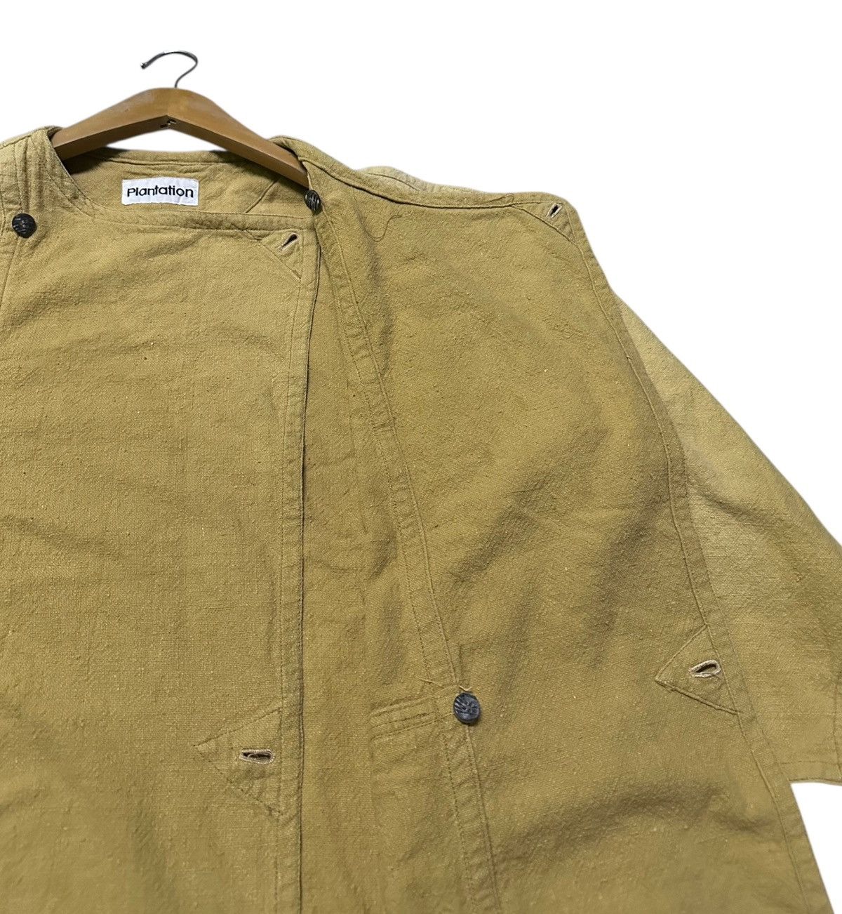 Issey Miyake Vintage 90s Plantation Issey Miyake kimono style work jacket Size US L / EU 52-54 / 3 - 7 Thumbnail