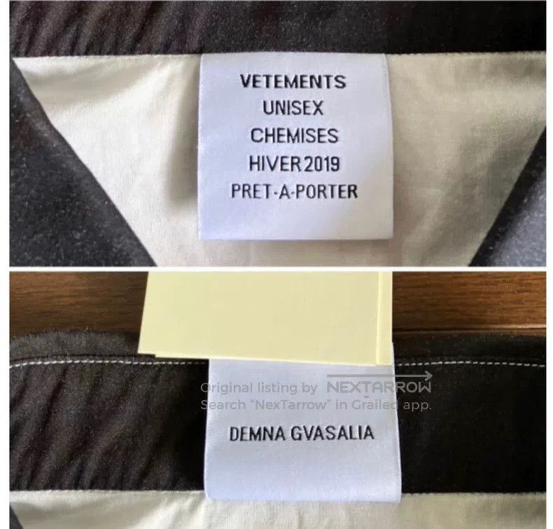 Vetements Vetements Shirt Size US XS / EU 42 / 0 - 5 Thumbnail