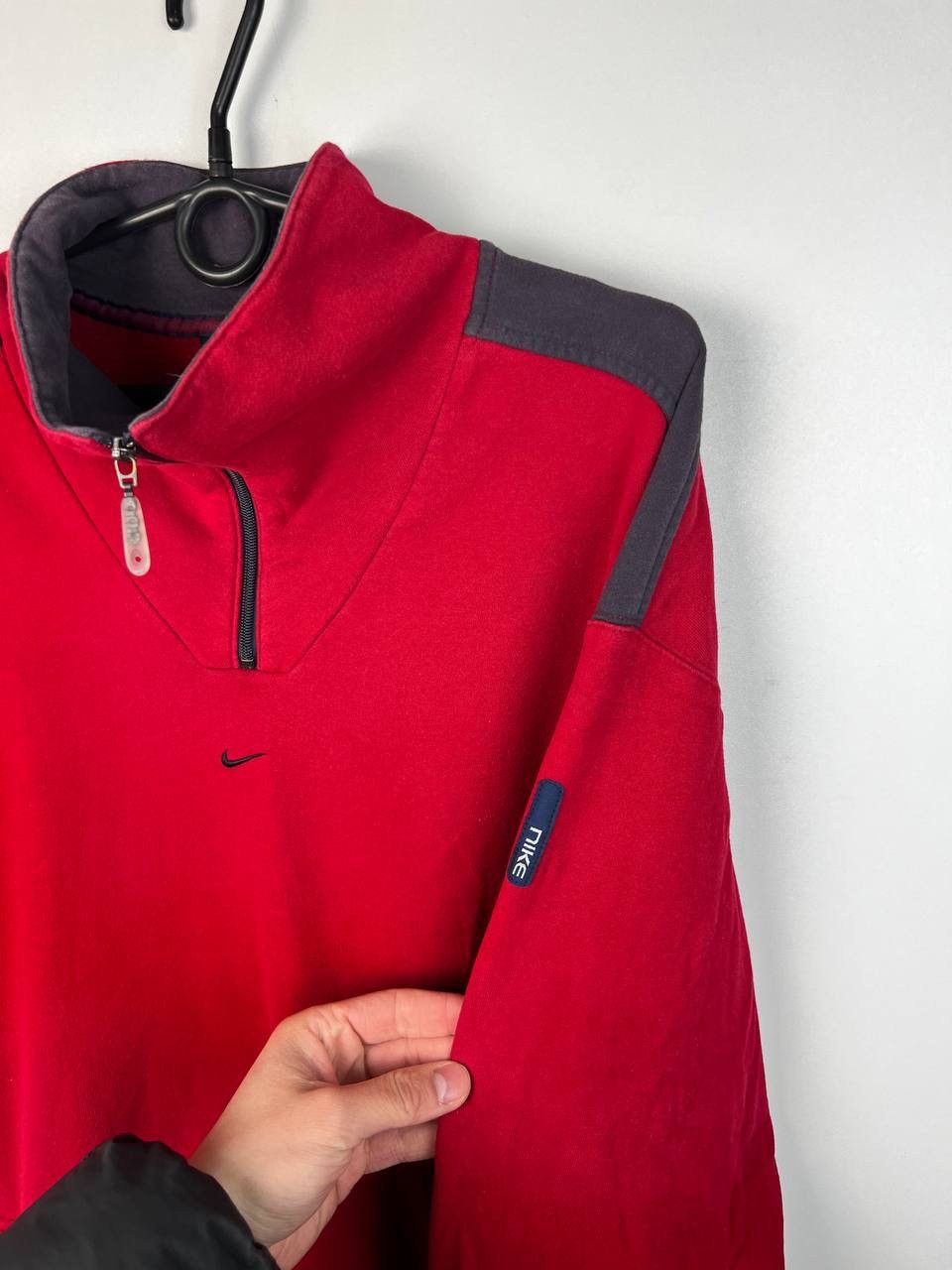 Vintage Nike 90s Center swoosh streetwear vintage size L Size US L / EU 52-54 / 3 - 3 Thumbnail
