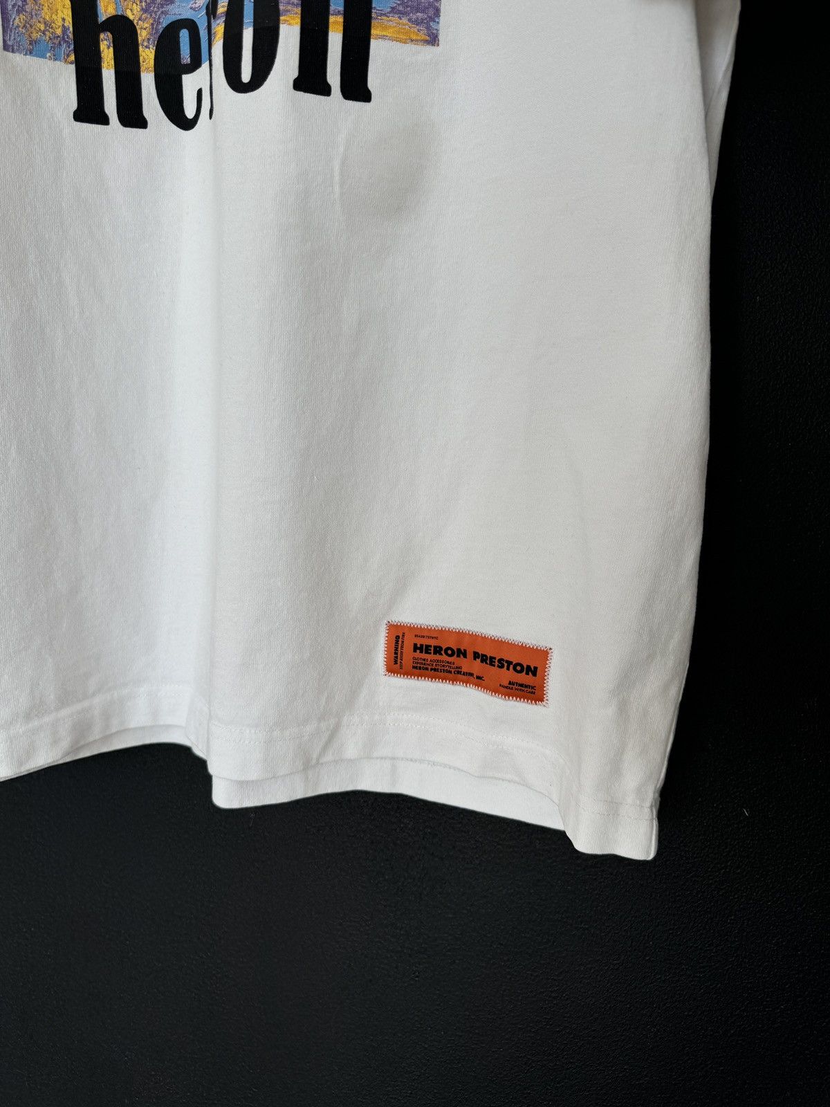 Heron Preston Heron Preston T-Shirt Big Logo Size US M / EU 48-50 / 2 - 3 Thumbnail