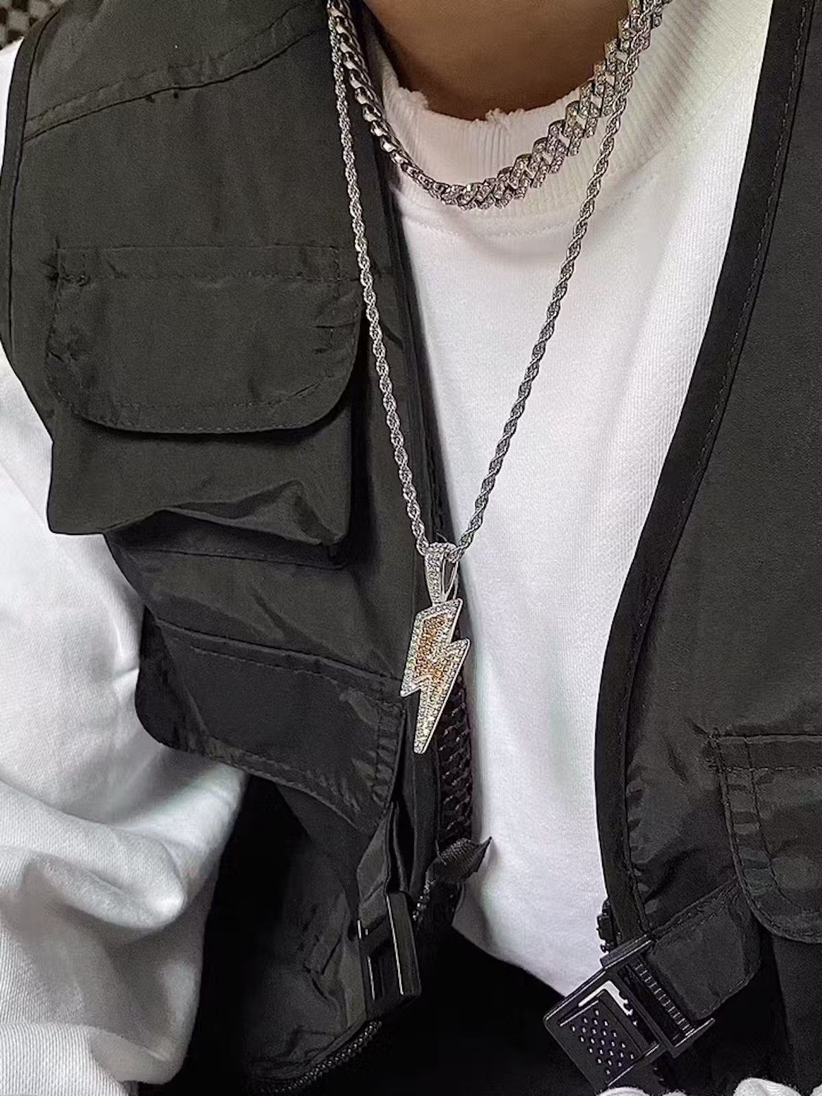 Jewelry × Vintage Retro punk necklace Size ONE SIZE - 1 Thumbnail