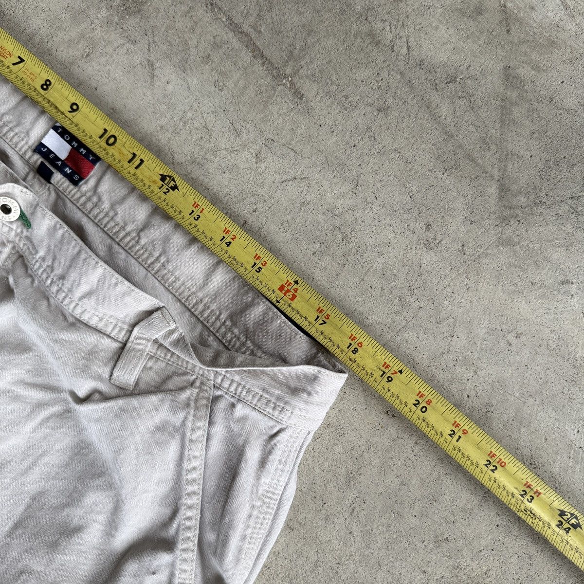 Tommy Hilfiger Tommy Hilfiger Carpenter Grey Baggy Wide Jeans Mens 36x30 Size US 36 / EU 52 - 8 Thumbnail