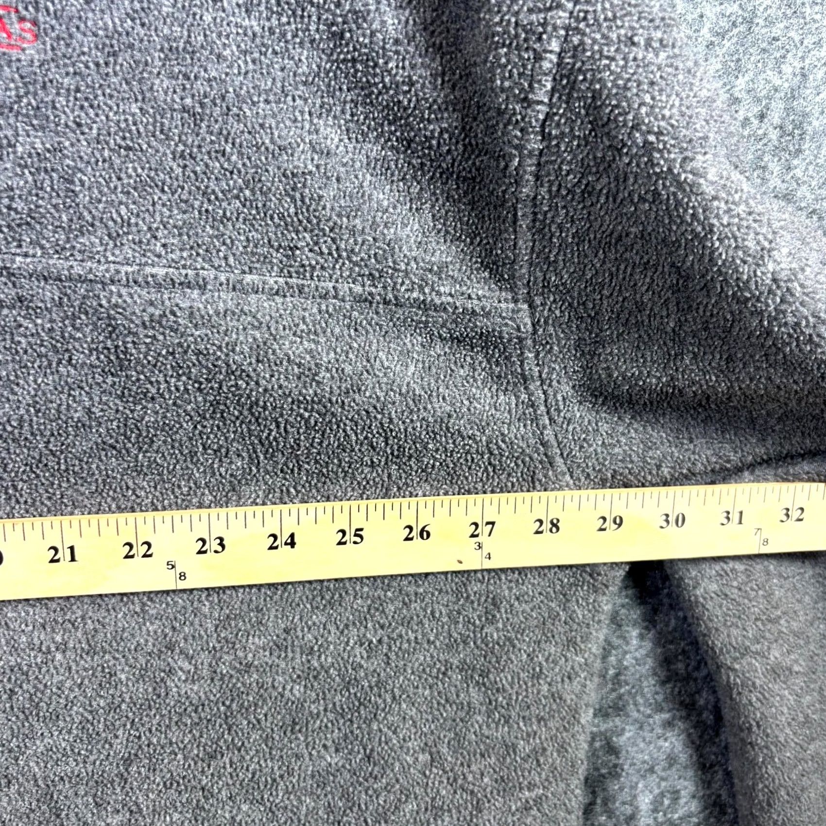 Vintage CH Outerwear Jacket Men's 3XL Gray Fleece 1/4 Zip Las Vegas Embroidered Travel Jacket Size US XXL / EU 58 / 5 - 2 Thumbnail