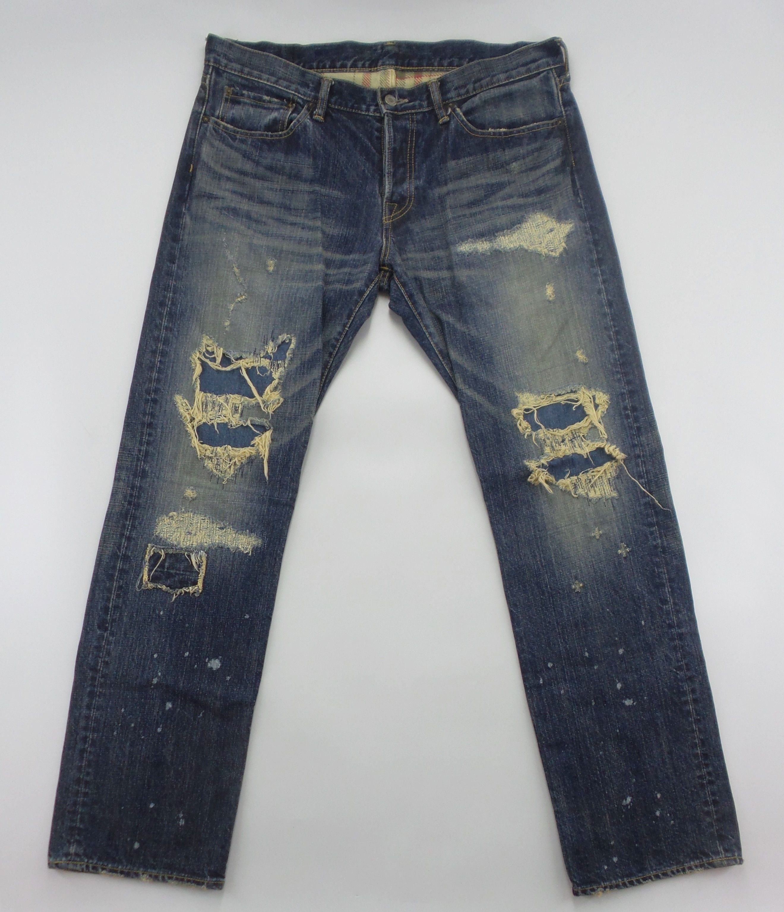 Eternal × Japanese Brand DISTRESSED Eternal Stonewashed Jeans W36xL42.5 Size US 36 / EU 52 - 1 Thumbnail