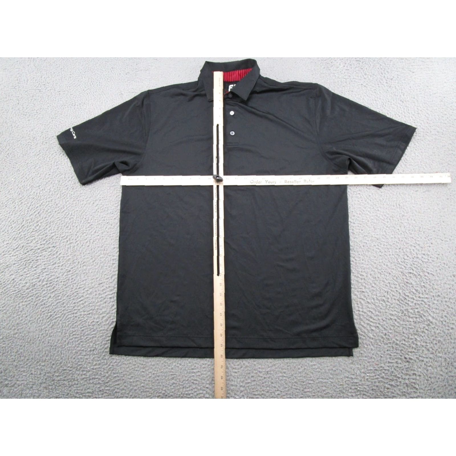 Footjoy FootJoy Polo Shirt Short Sleeve Black XL Men’s Striped Logo Golf Preppy Shirt Mens Polo Size US XL / EU 56 / 4 - 5 Thumbnail