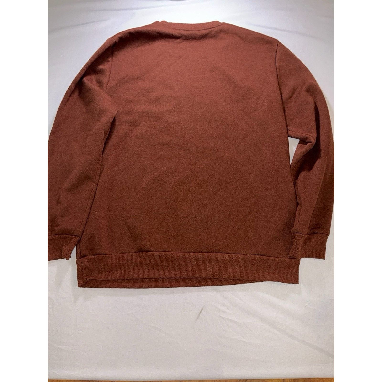& Other Stories Mtv Long Sleeve Brown Crewneck Large Men Size US L / EU 52-54 / 3 - 7 Thumbnail