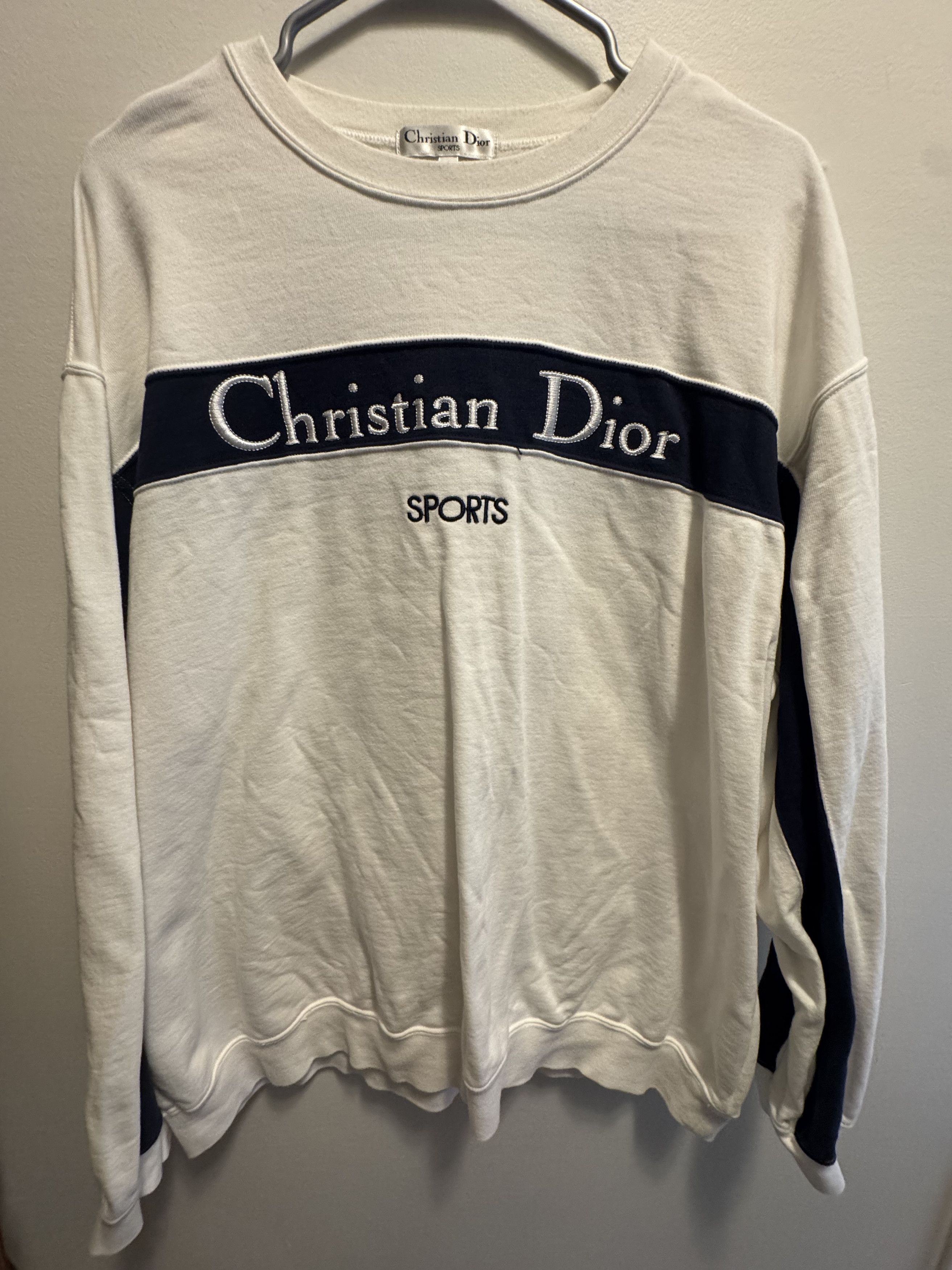 Christian Dior Sports Sweatshirt | Grailed