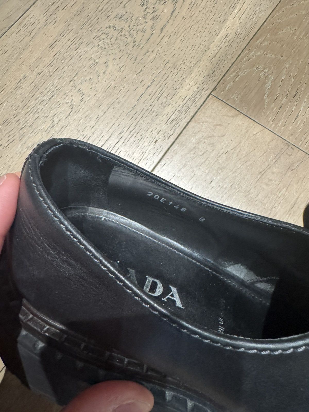 Prada Prada Logo Plaque Slip-On Loafers Size US 9 / EU 42 - 5 Thumbnail