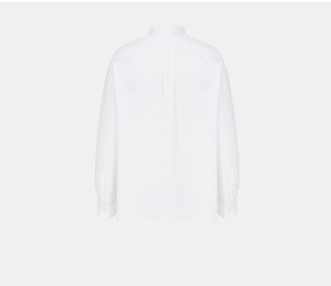 Dior o1w1db10225 243C551E Couture Shirt in White Size US M / EU 48-50 / 2 - 2 Thumbnail