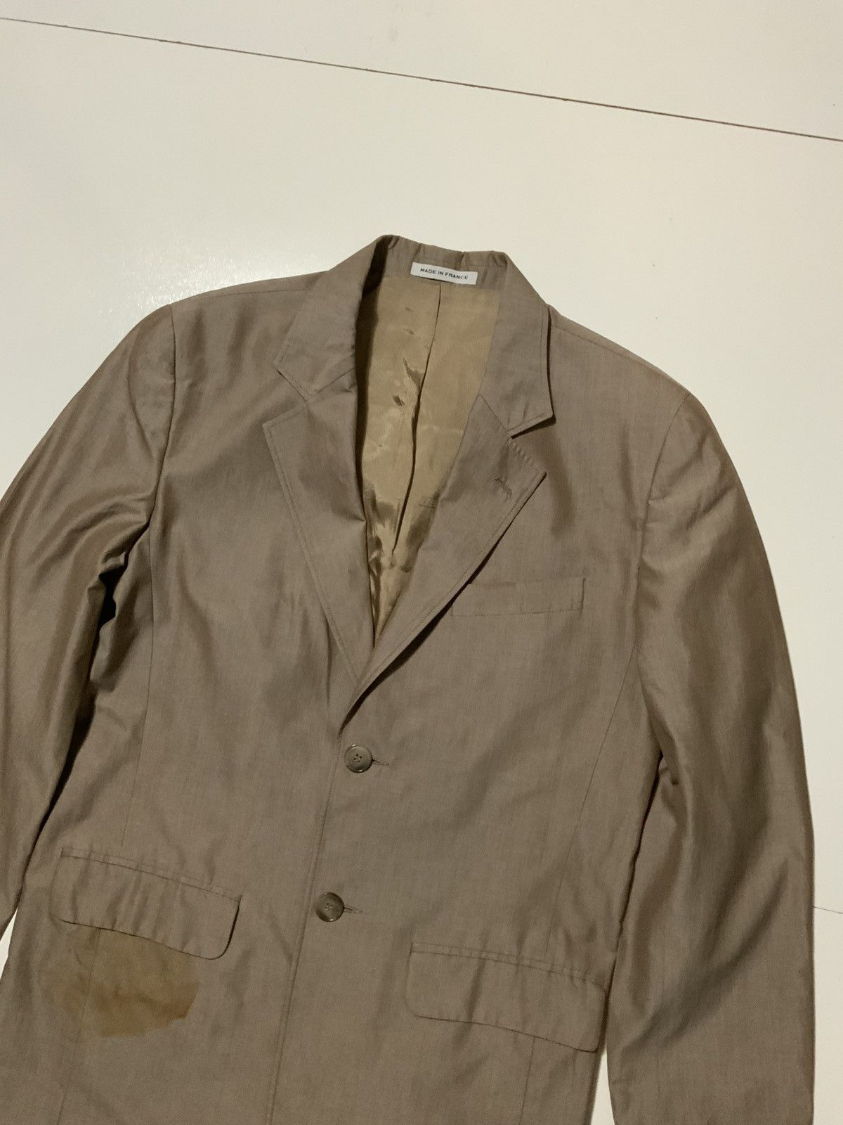 Vintage Vintage Agnes B Homme Paris Made In France Blazer Jacket Size US S / EU 44-46 / 1 - 5 Thumbnail