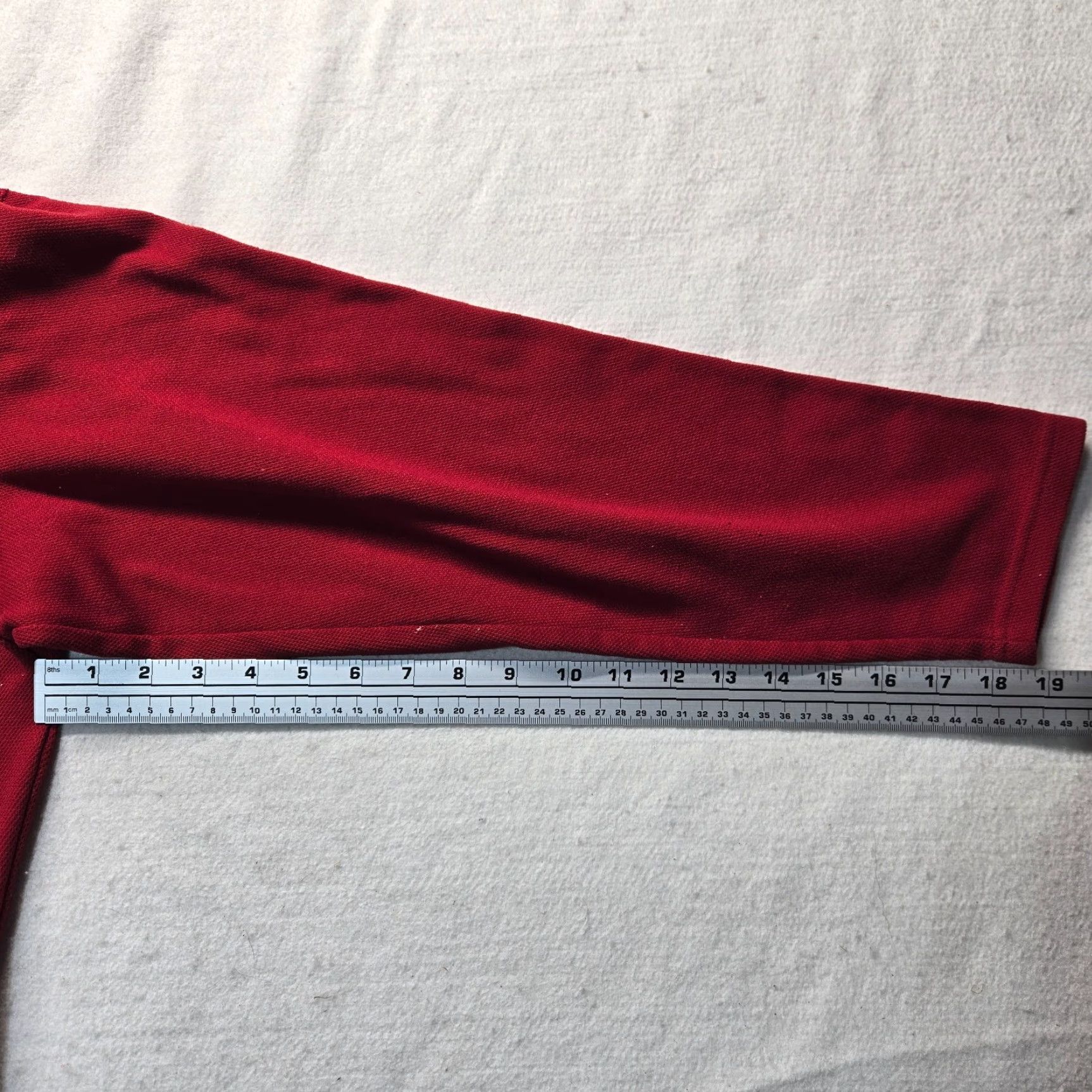 The North Face VINTAGE The North Face Jacket Red Lightweight Outdoors Shirt 1/4 Zip Adult Men's L Size L / US 10 / IT 46 - 5 Thumbnail