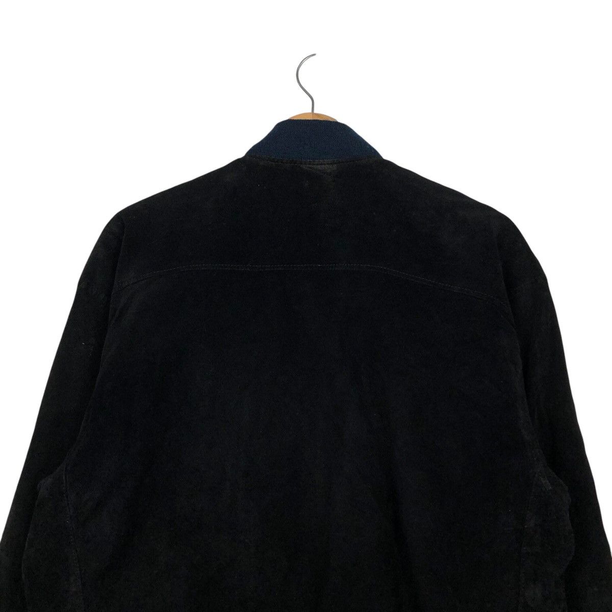 Japanese Brand 📌Vtg Suede Leather Bomber Jacket Kearney House Issey Miyake Size US M / EU 48-50 / 2 - 10 Thumbnail