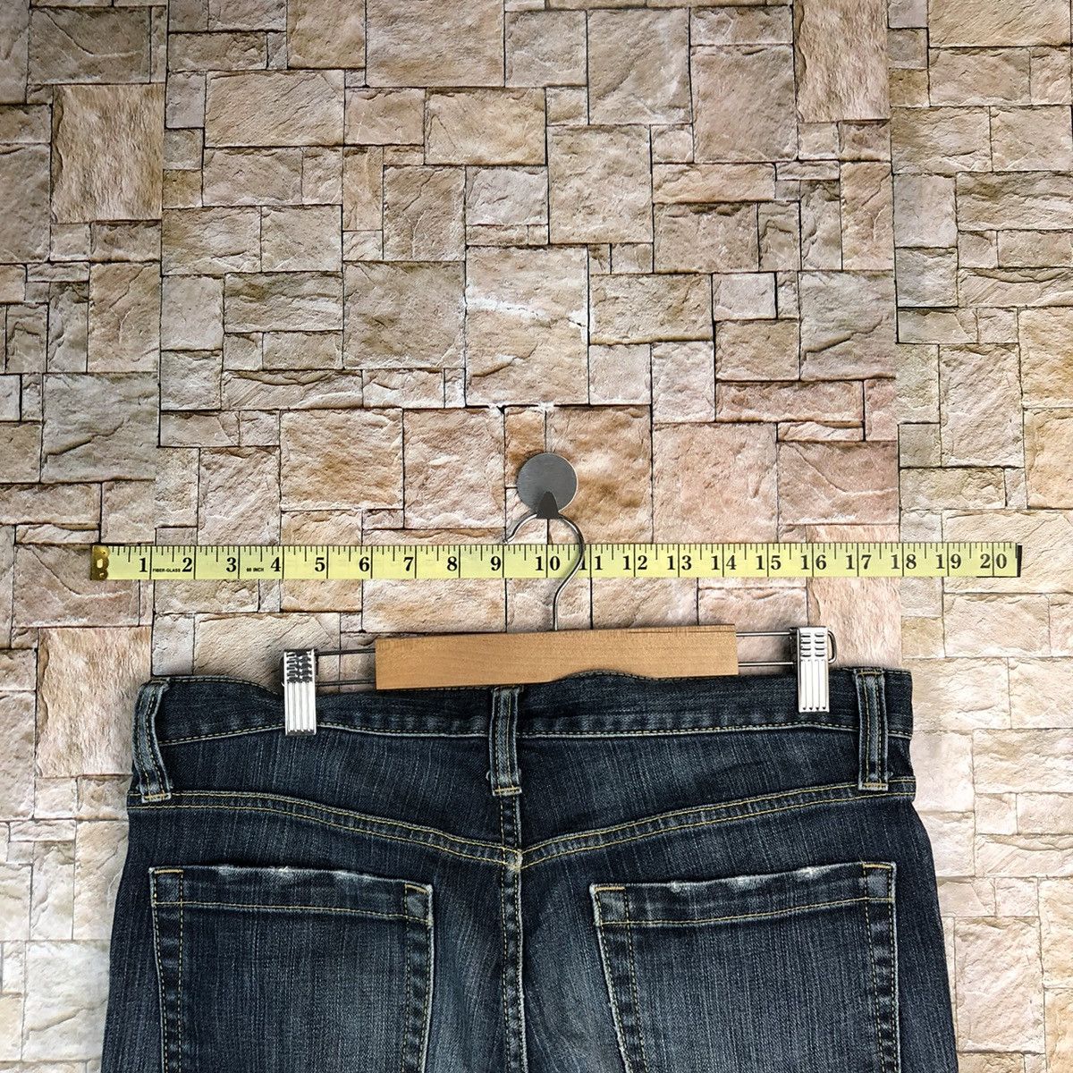 Uniqlo Uniqlo vintage Blue Denim Pants #7581 Size US 33 - 16 Thumbnail