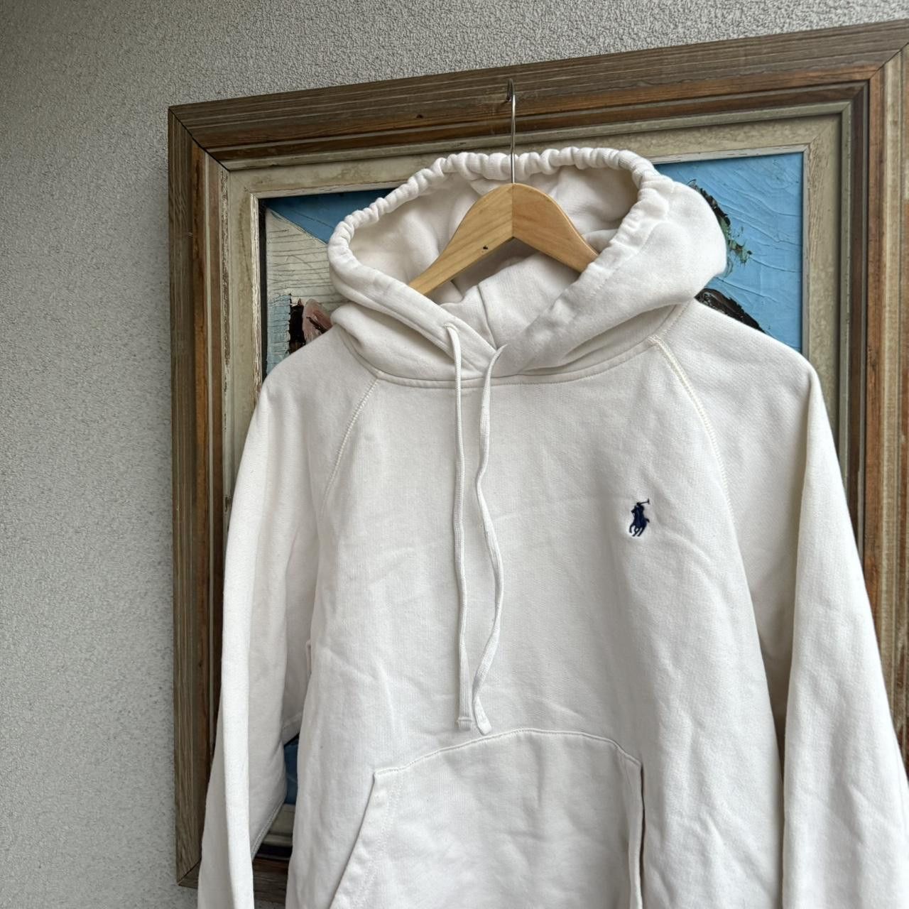 Polo Ralph Lauren Ralph Lauren Polo Hoodie White Womans Minimalist Preppy Size L / US 10 / IT 46 - 3 Thumbnail