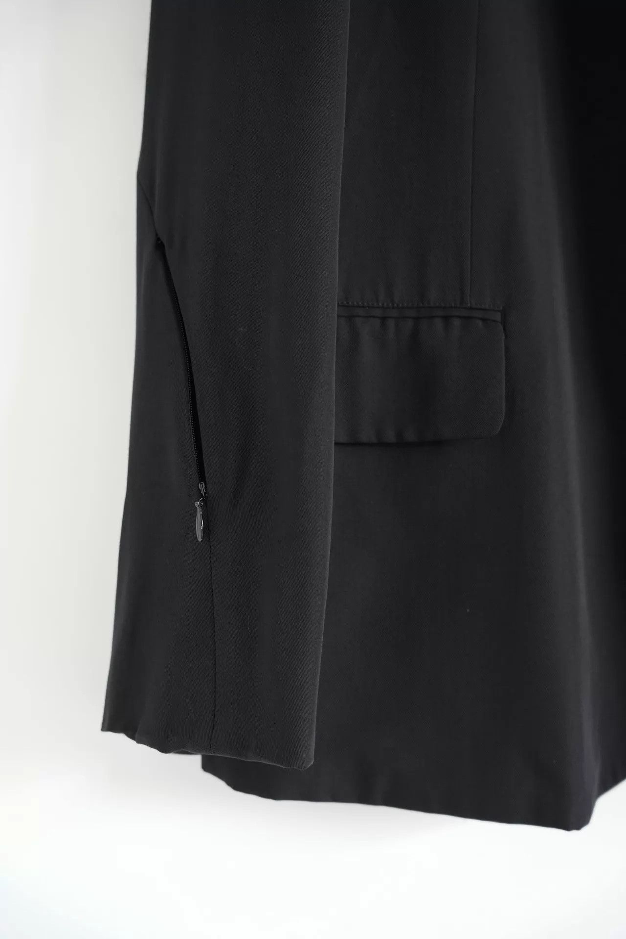 Yohji Yamamoto Yohji Yamamoto 99SS Pour Homme Arc Zip Blazer Size US S / EU 44-46 / 1 - 4 Thumbnail