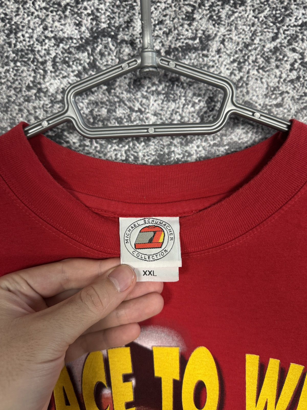 Formula 1 Michael Schumacher Racing T-Shirt Race To Win F1 Size XXL Size US XXL / EU 58 / 5 - 7 Thumbnail