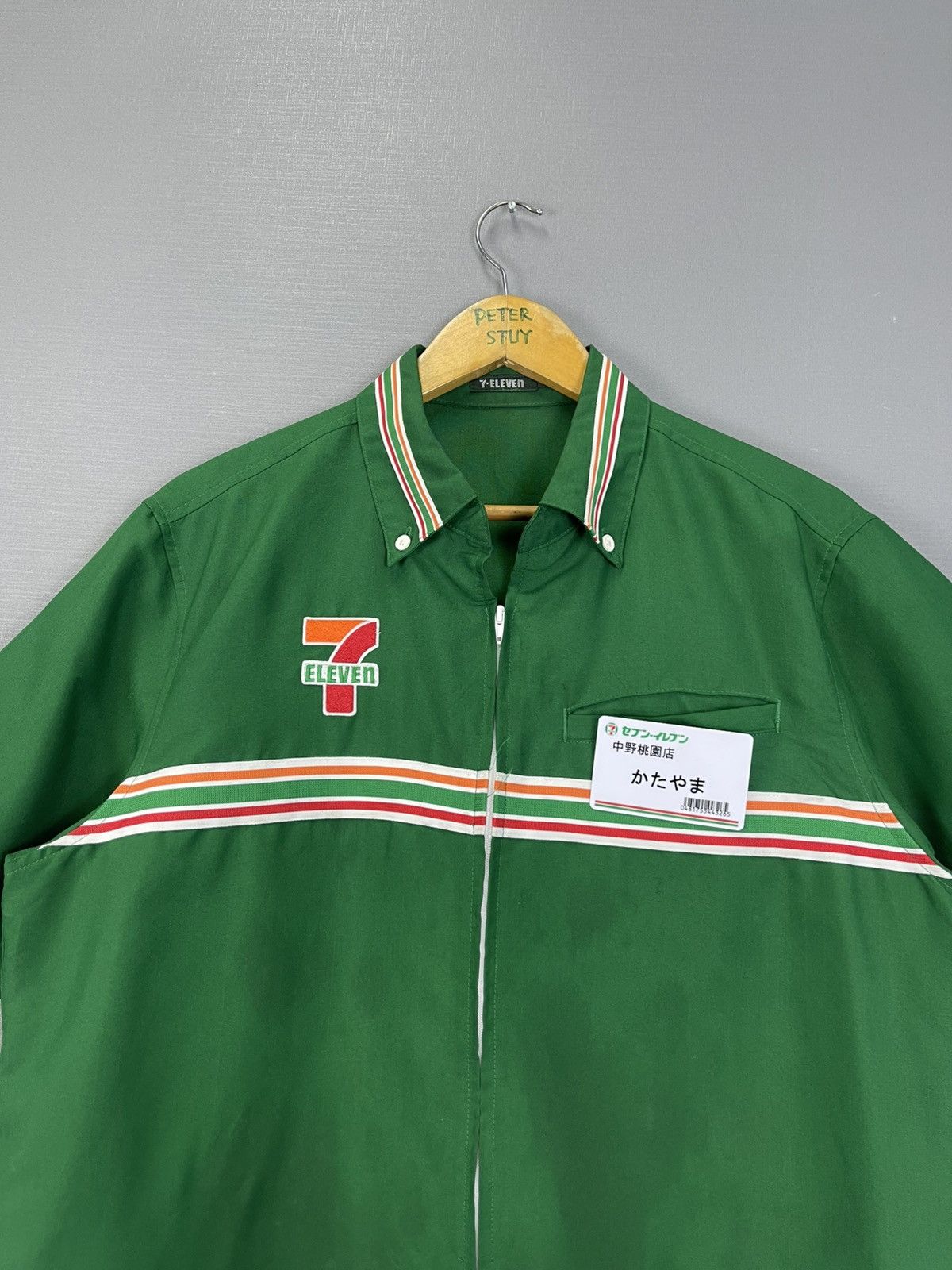 Vintage Vintage 7 Eleven Worker Shirt Size US L / EU 52-54 / 3 - 5 Thumbnail