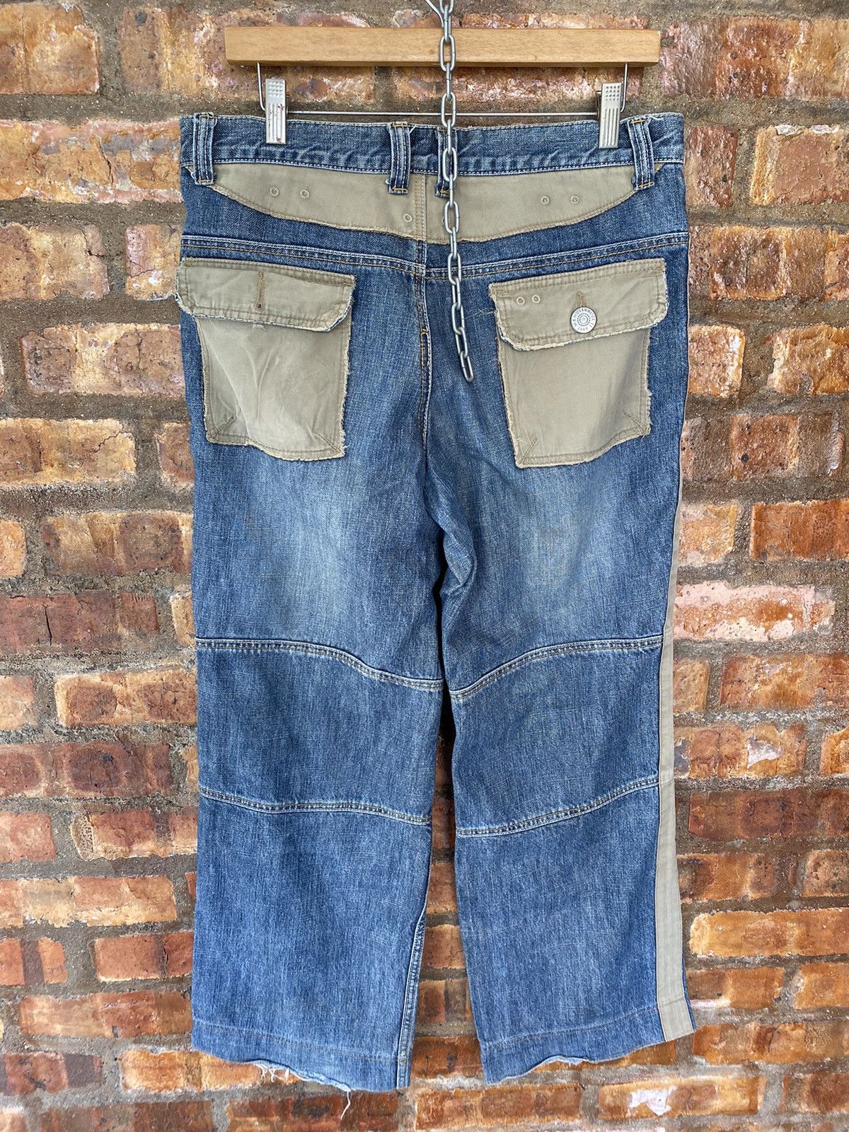 PPFM COMME ÇA FIVE FOXes PPFM patch hybrid pants Size US 34 / EU 50 - 13 Thumbnail