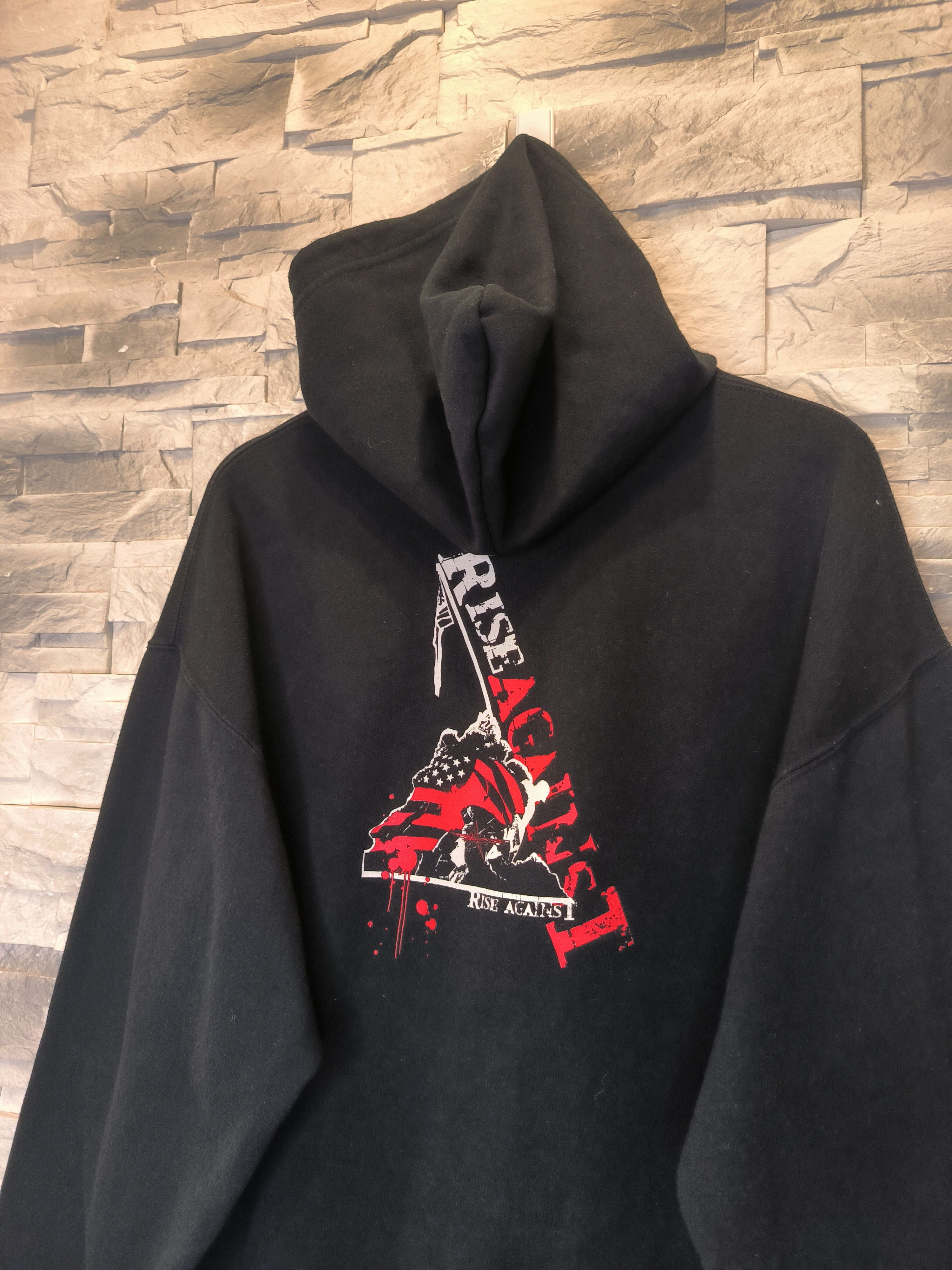 Band Tees Vintage Rise Against Zip Hoodie Band Rock Size US M / EU 48-50 / 2 - 3 Thumbnail