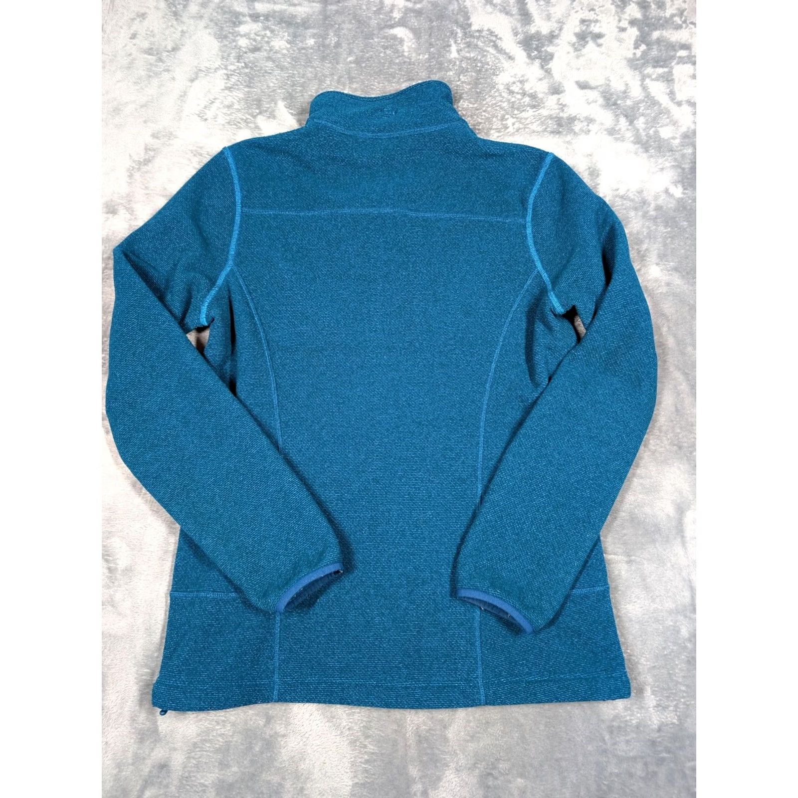 Mountain Hardwear VINTAGE Mountain Hardwear Jacket Womens Small Blue Full Zip Fleece Outdoor Hiking Warm Size S / US 4 / IT 40 - 7 Thumbnail