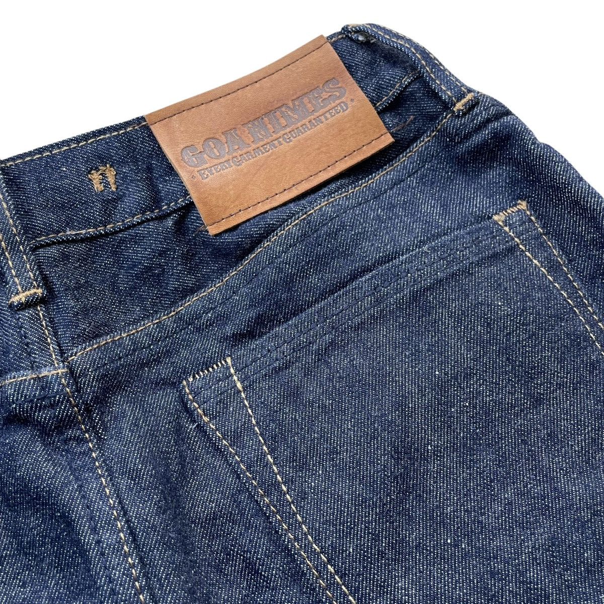 GOA Goa Nimes Japan Selvedge Denim Mid Length Skirt Size 27" / US 4 / IT 40 - 9 Thumbnail