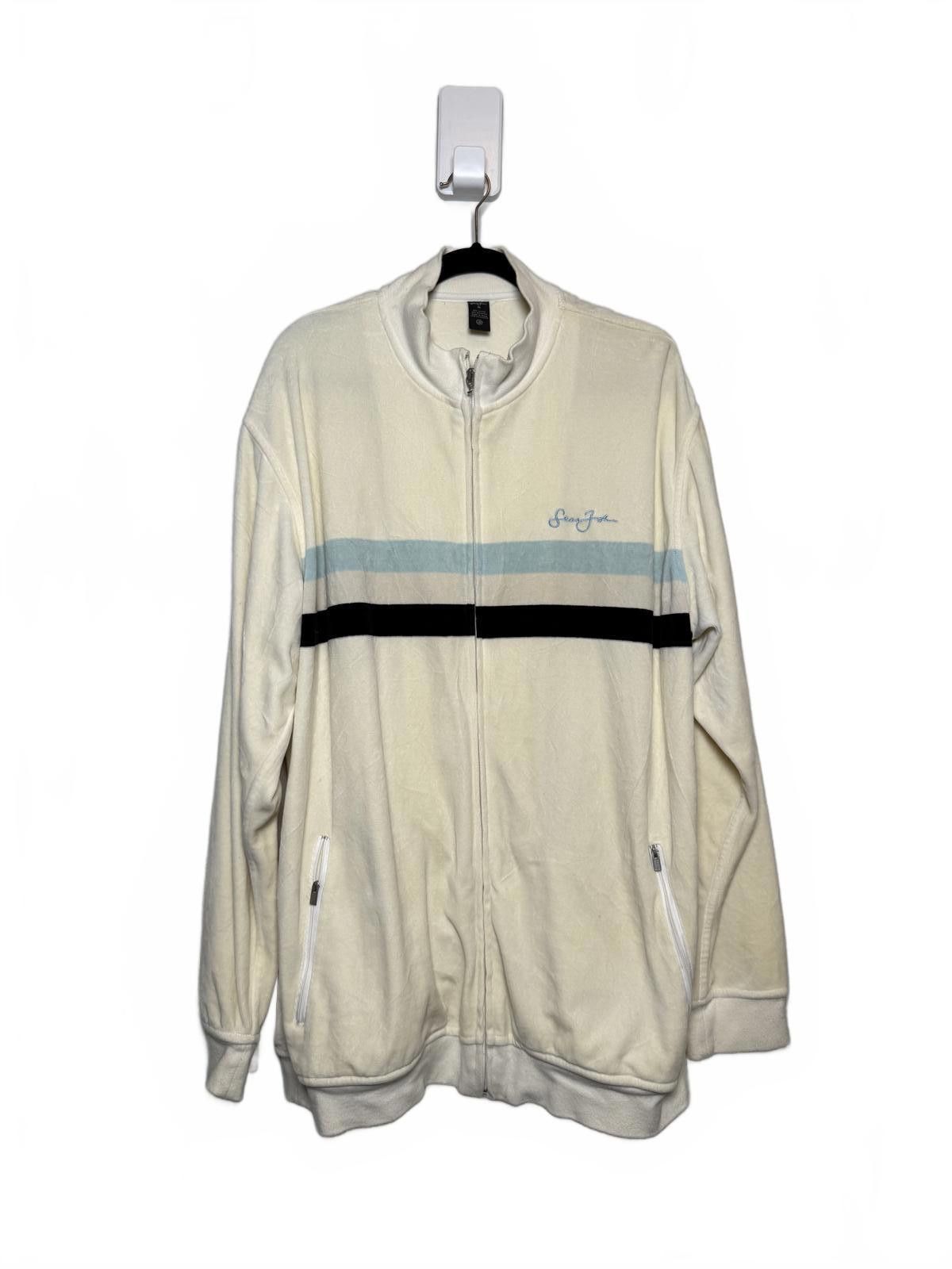 Sean John y2k 2000s Sean John Men's Velour Track Jacket Size US XL / EU 56 / 4 - 2 Thumbnail