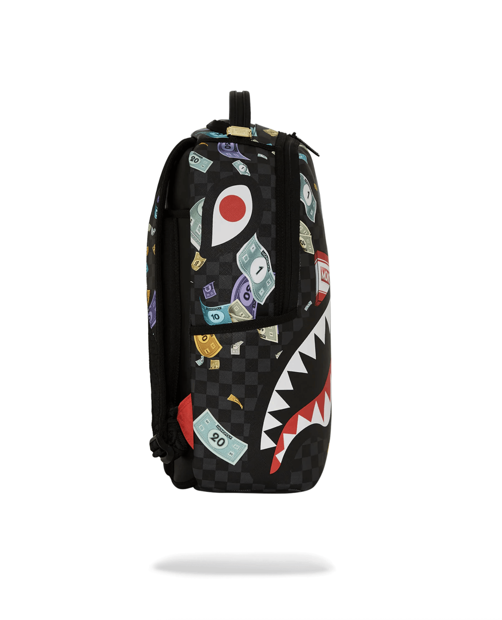 Sprayground Sprayground Monopoly Shark Rich Backpack Size ONE SIZE - 3 Thumbnail