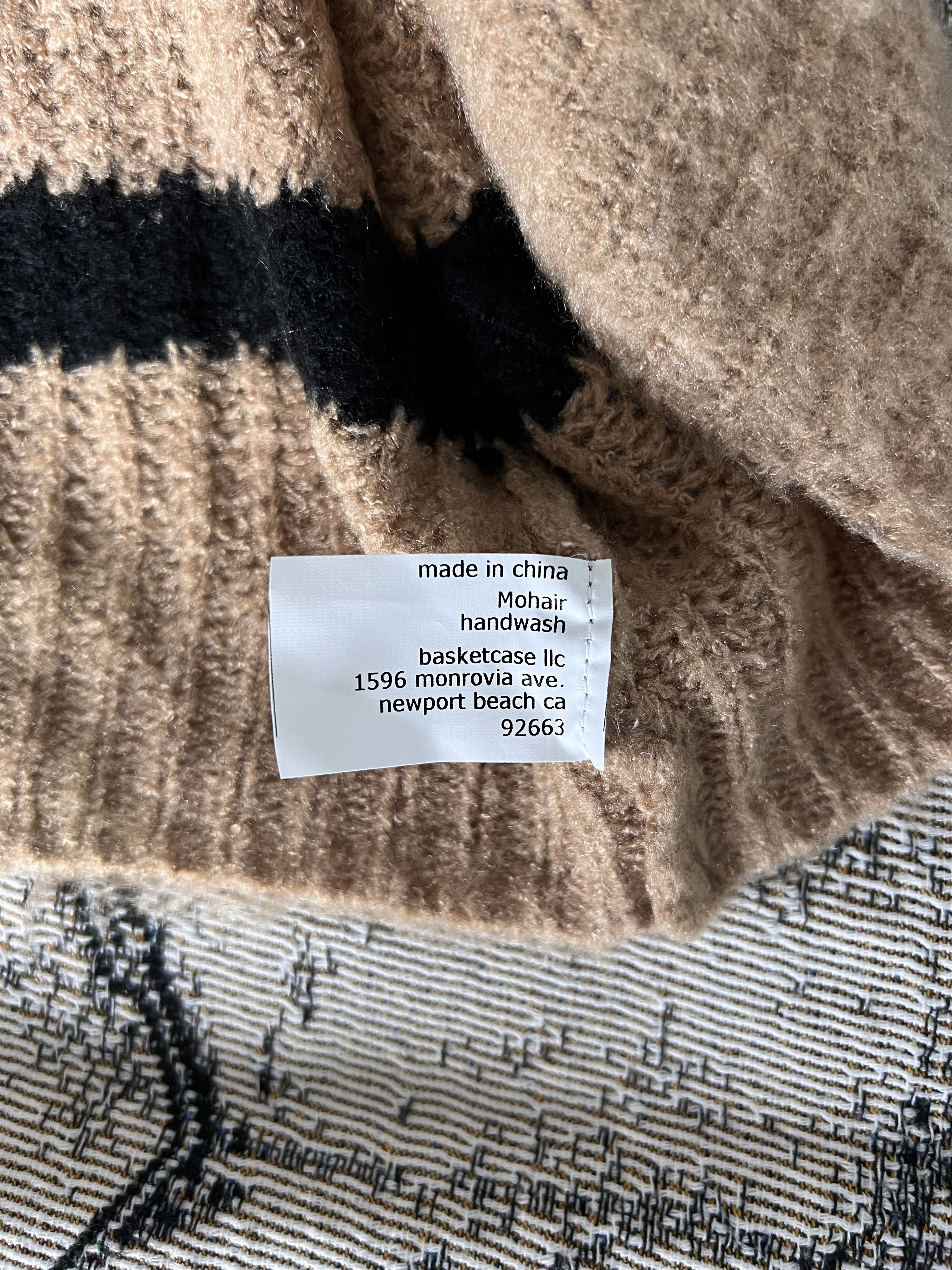 basketcase gallery Basketcase Gallery Slink Knit Sweater in Brown Size US XL / EU 56 / 4 - 8 Thumbnail