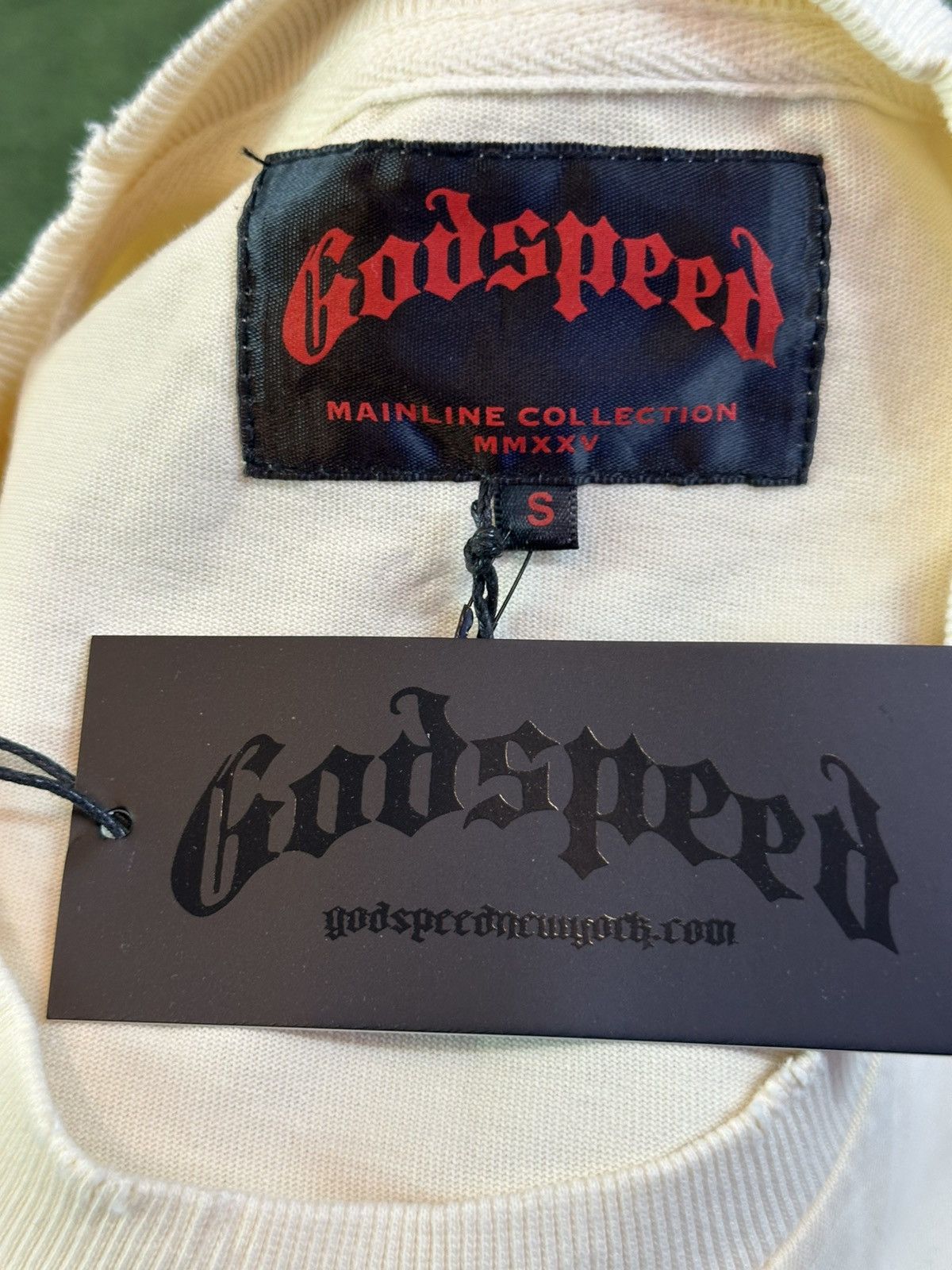 Godspeed Godspeed “etched in glory” creme t-shirt Size US S / EU 44-46 / 1 - 2 Thumbnail