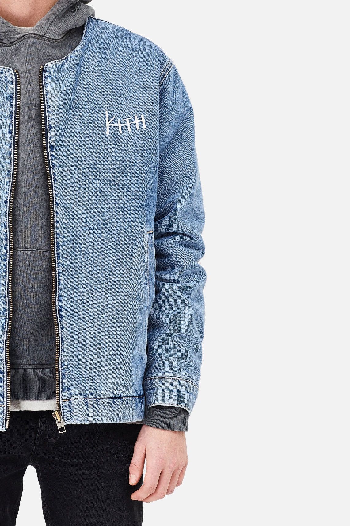 Gジャン/デニムジャケット KITH X KSUBI APOLLO JACKET TINTZ Mサイズ