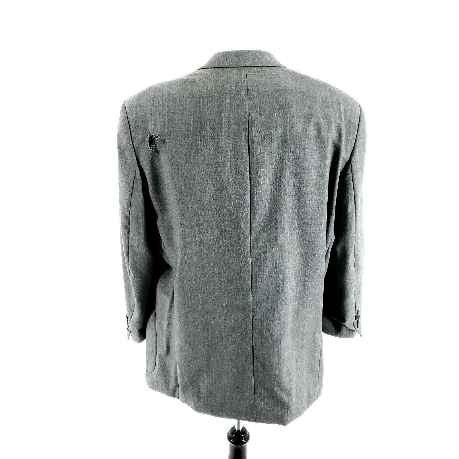 Joseph & Feiss DAMAGED Joseph & Feiss International Wool 3 Button Blazer 44 Size 44R - 6 Thumbnail