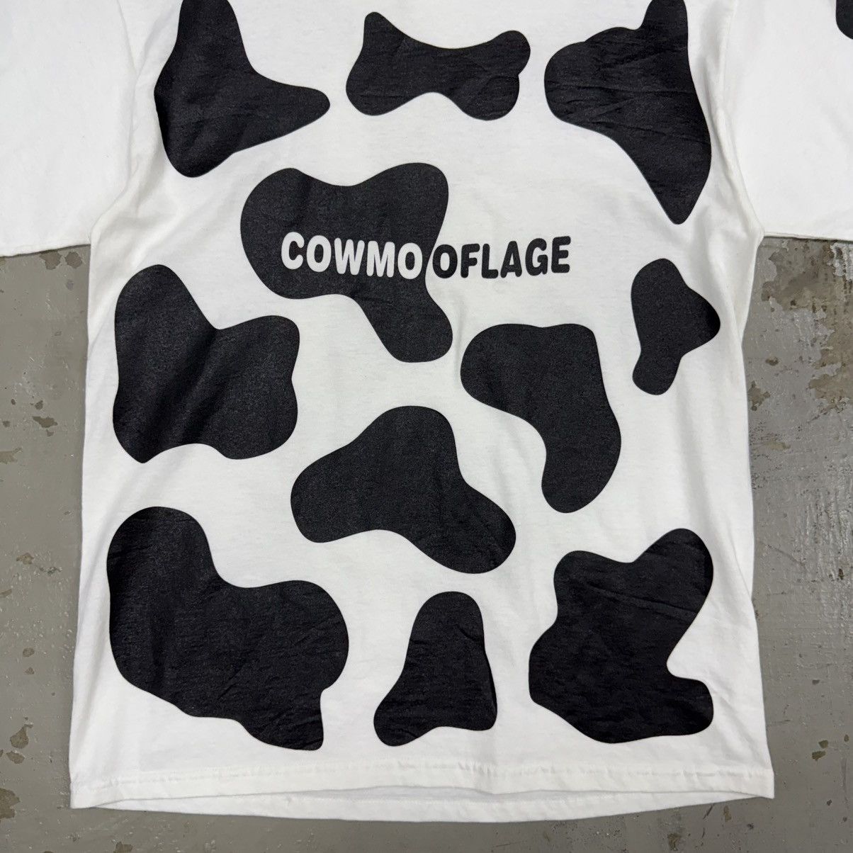 Vintage Vintage Cowmooflage Cow Camo All Over Print Tee Size US L / EU 52-54 / 3 - 2 Thumbnail