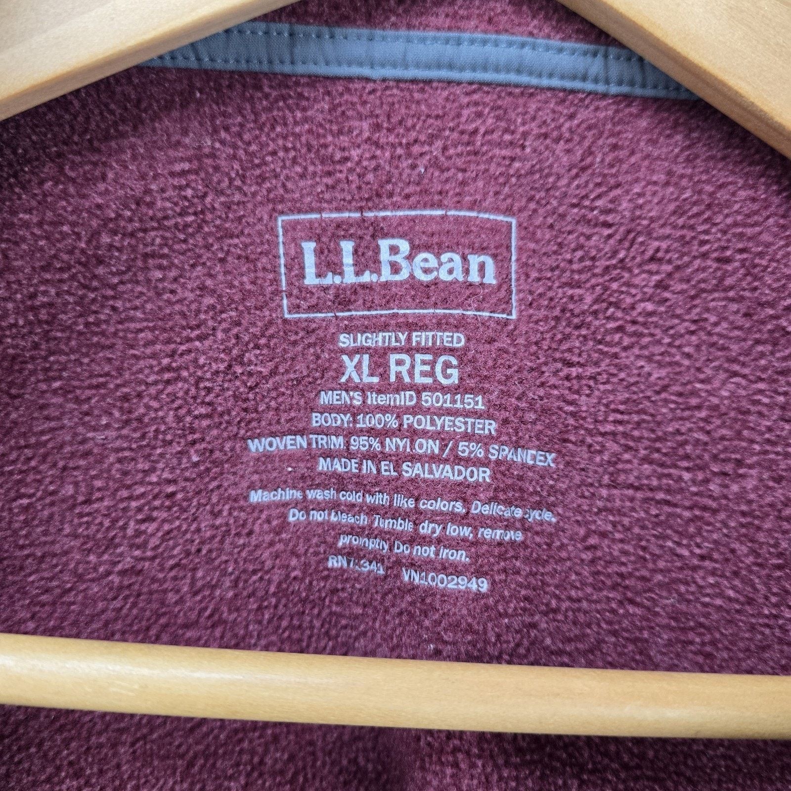 L.L. Bean L.L Bean 1/4 Zip Sweater XL North Ridge Slightly Fitted Size US XL / EU 56 / 4 - 7 Thumbnail