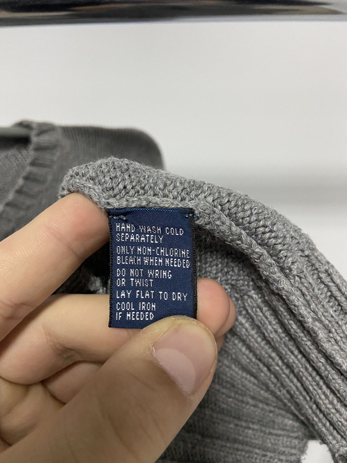 Polo Ralph Lauren × Vintage Polo Ralph Lauren sweater Knitted vintage 90s Size US XL / EU 56 / 4 - 5 Thumbnail