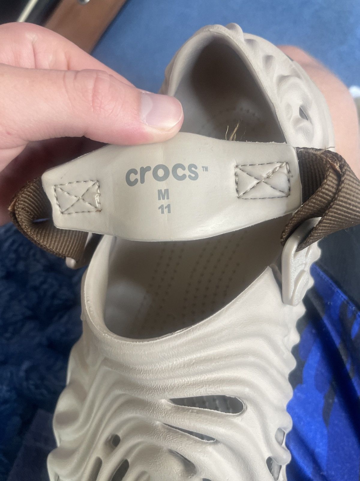 Crocs × Salehe Bembury Crocs x Salehe Bembury Pollex Clog – “Stratus” Beige Size 11 Size US 11 / EU 44 - 9 Thumbnail