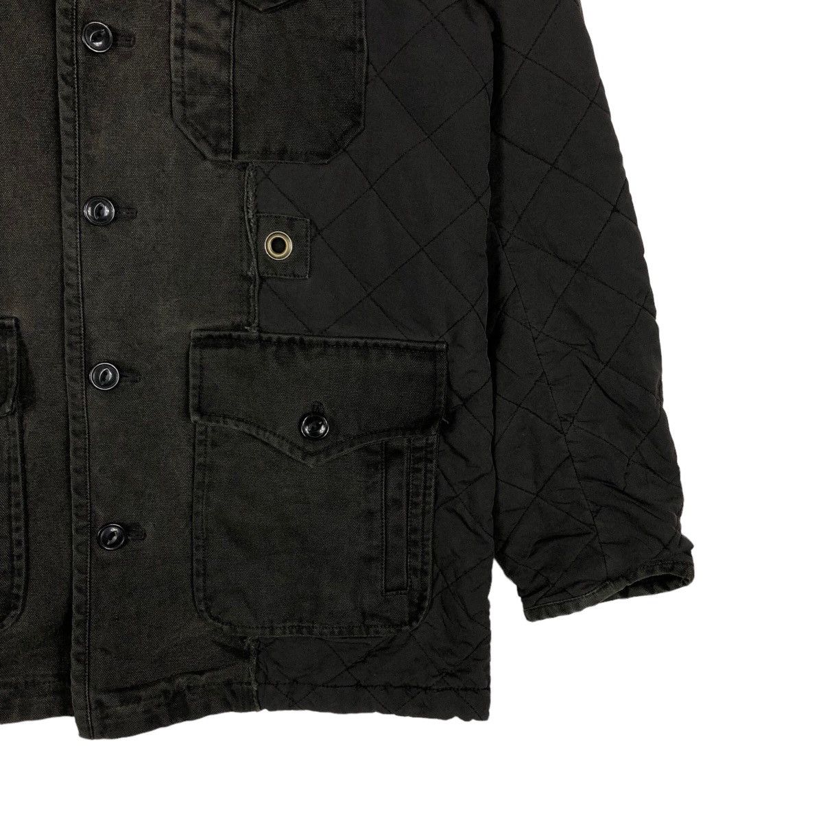 Japanese Brand × Seditionaries 🔥Distressed Patch Work Chore Jacket Closed Issey Miyake Size US L / EU 52-54 / 3 - 5 Thumbnail