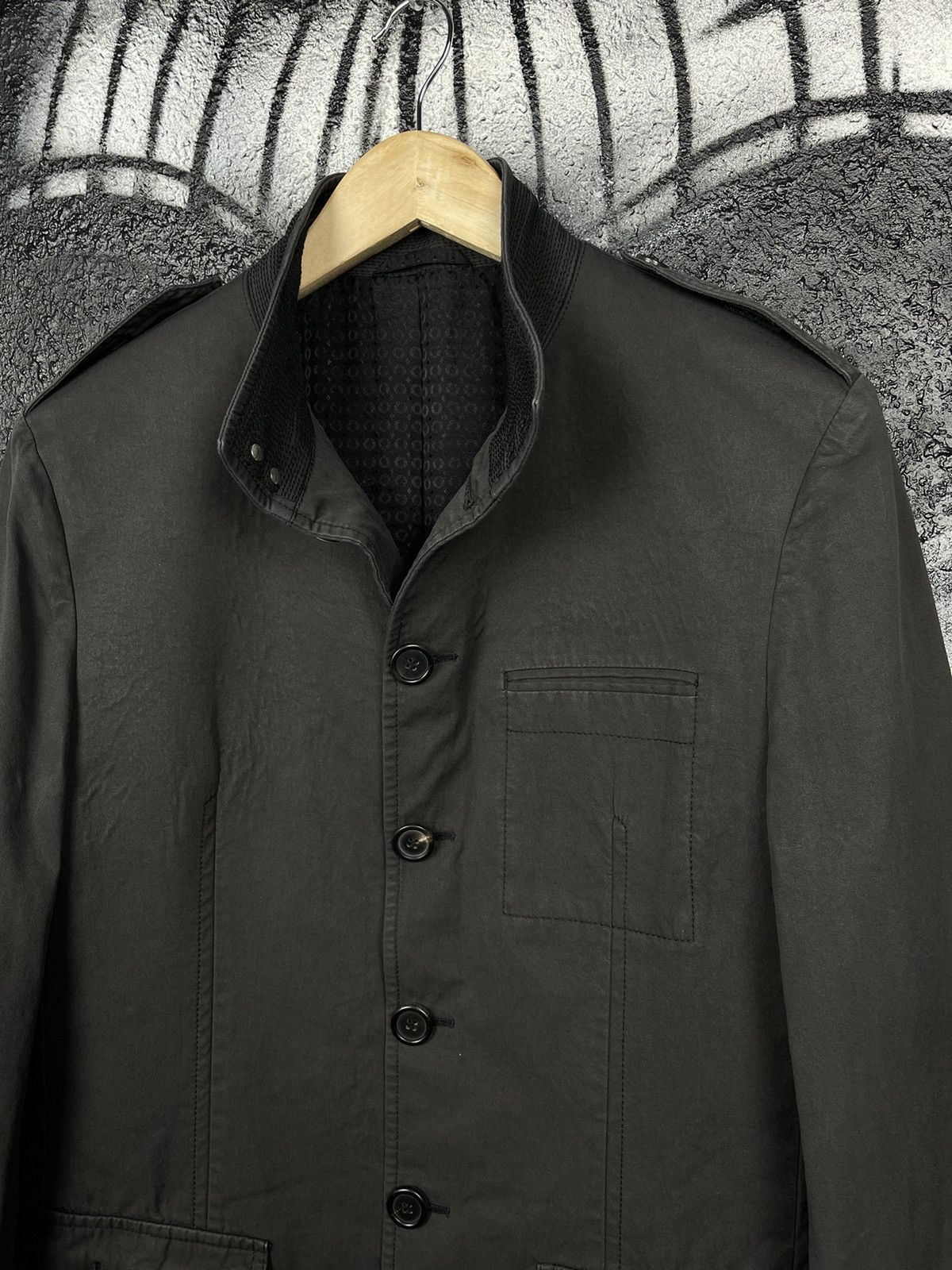 Hugo Boss Hugo Boss Alfred-W Vintage Dark Grey Blazer Jacket Size 48 Size US M / EU 48-50 / 2 - 4 Thumbnail