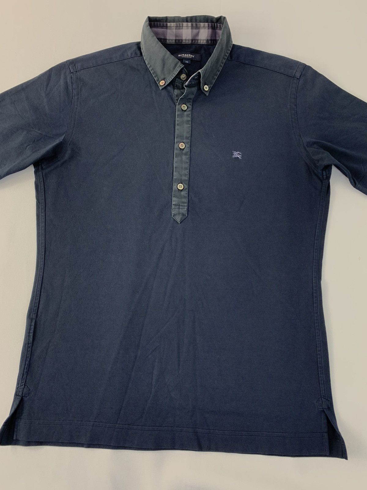 Burberry × Designer Burberry London Small Embroidery Logo Polo Tee Fits S M Size US S / EU 44-46 / 1 - 2 Thumbnail
