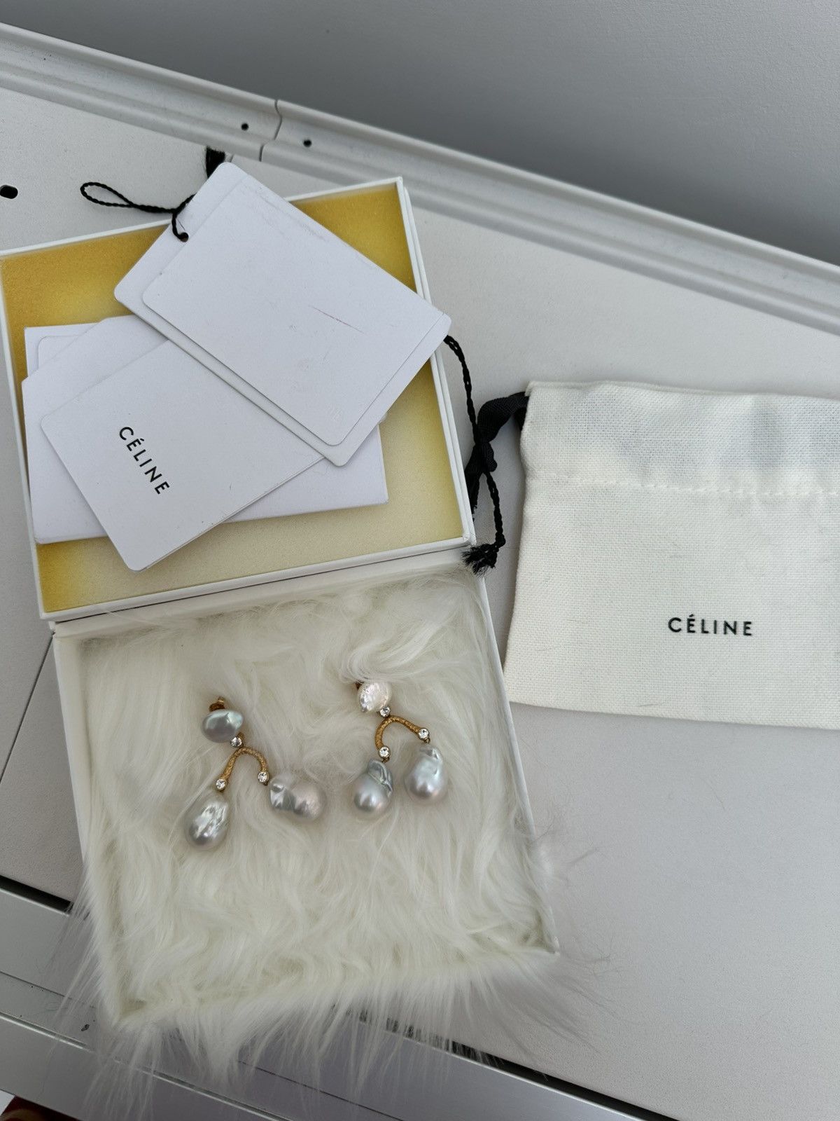 Celine Celine Phoebe Philo Baroque Earrings Size ONE SIZE - 9 Thumbnail