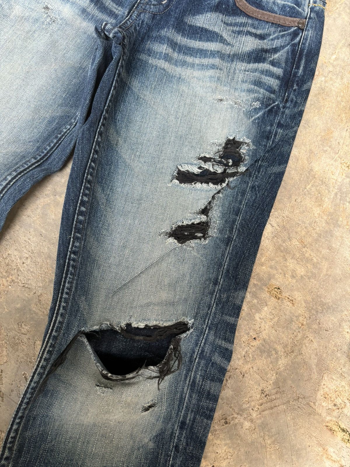 Hysteric Glamour Distressed Denim Ifsixwasnine Lgb Style Jeans Size US 33 - 6 Thumbnail