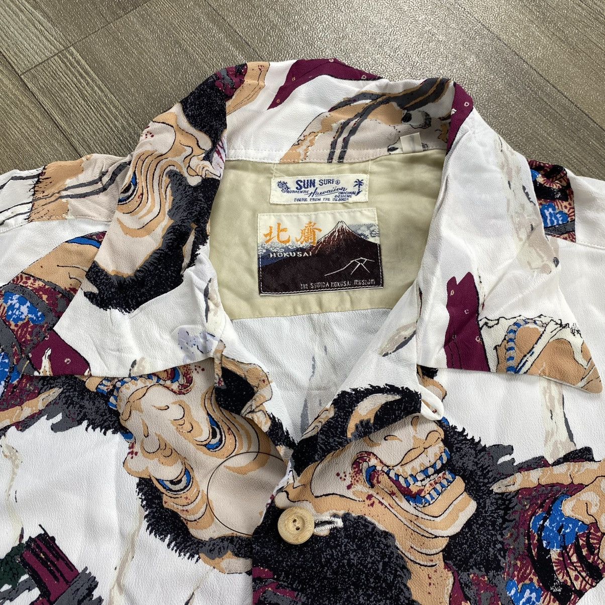 Sun Surf Vintage Sun Surf Hokusai Hawaiian Shirt Toyo Enterprise Size US L / EU 52-54 / 3 - 4 Thumbnail