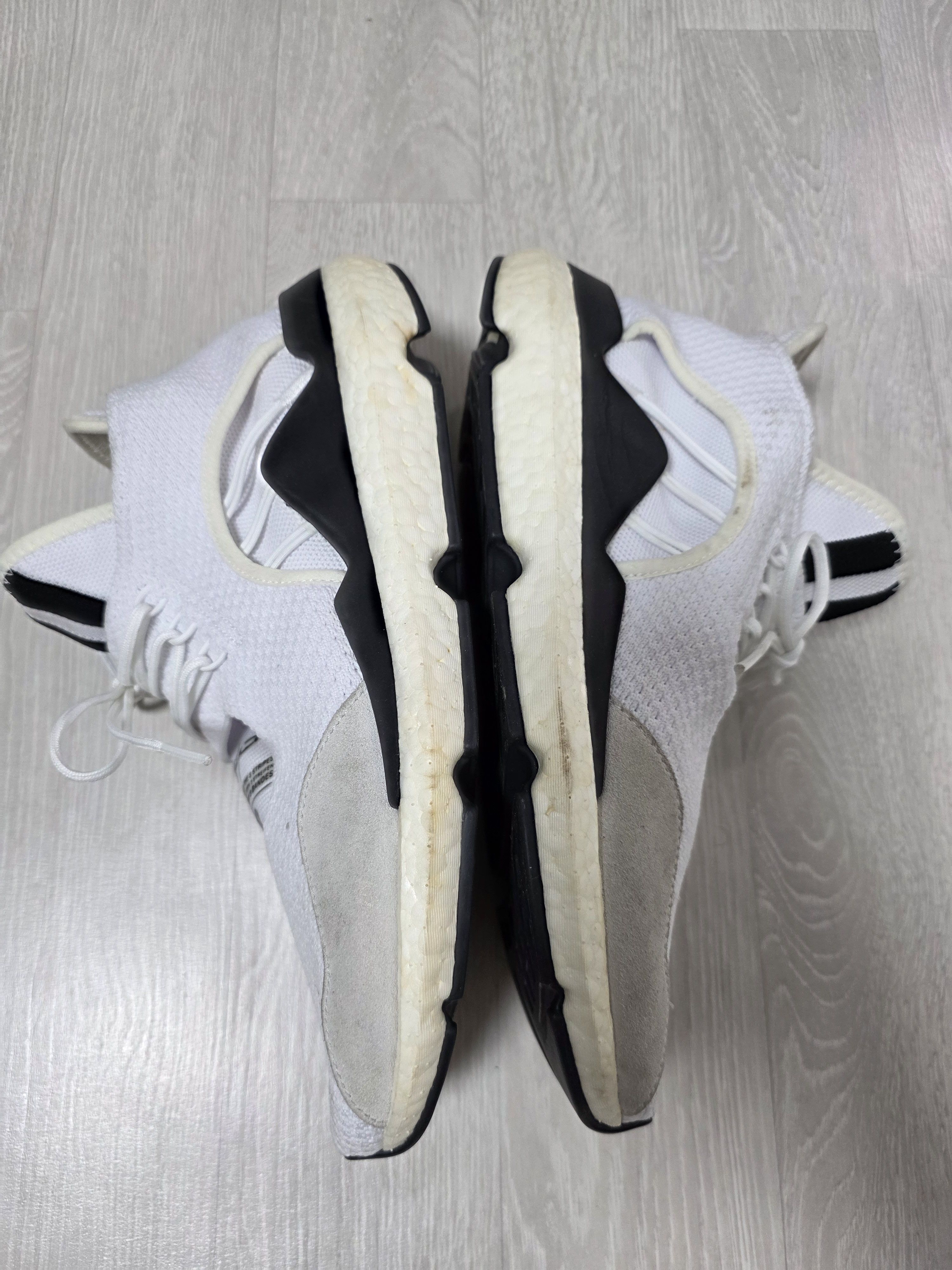Y-3 ADIDAS Y-3 SAIKOU BOOST CORE WHITE Size US 9.5 / EU 42-43 - 4 Thumbnail