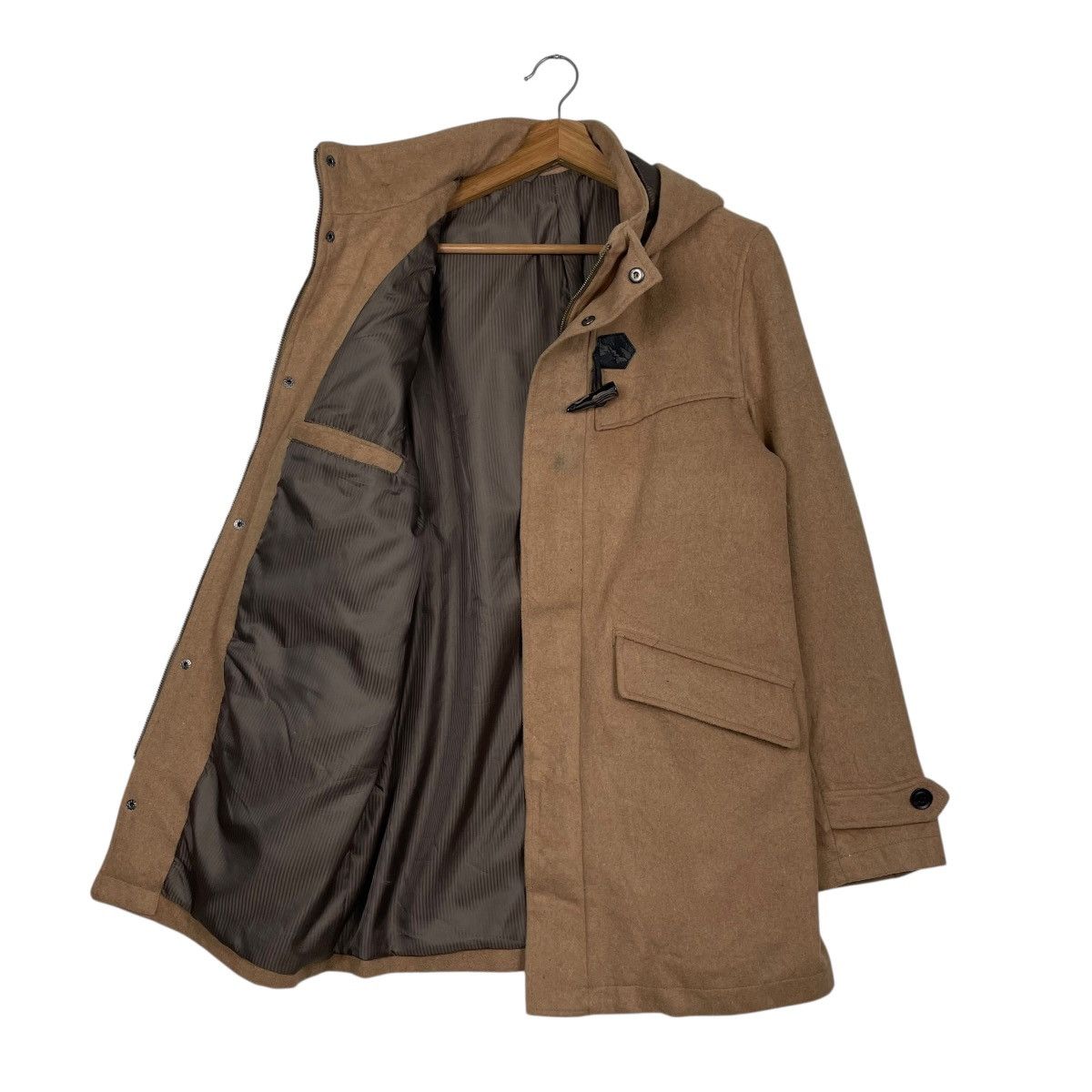 semanticdesign Semantic Design Hooded Duffle Coat Size L / US 10 / IT 46 - 10 Thumbnail