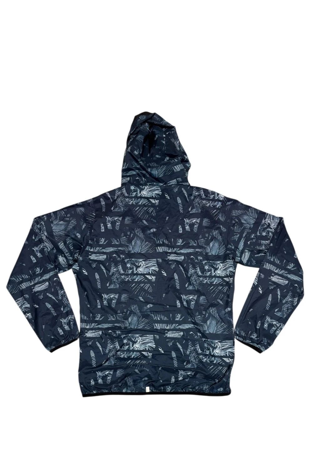 Oakley Oakley blue tropical leaf wash windbreaker jacket Size US M / EU 48-50 / 2 - 2 Thumbnail